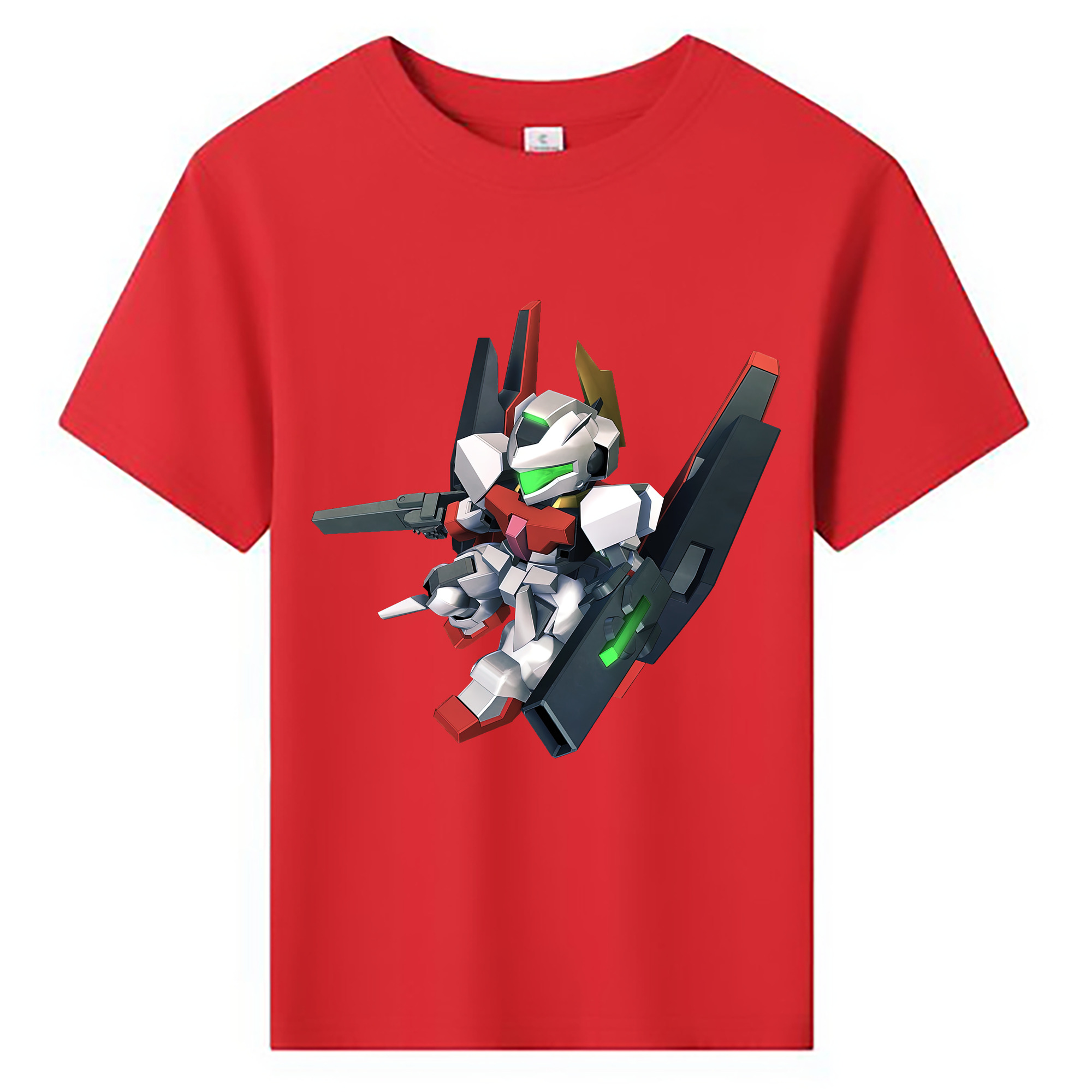 （画像用） 機動戦士ガンダム Mobile Suit Gundam 綿100％キッズTシャツ（フロントプリント）