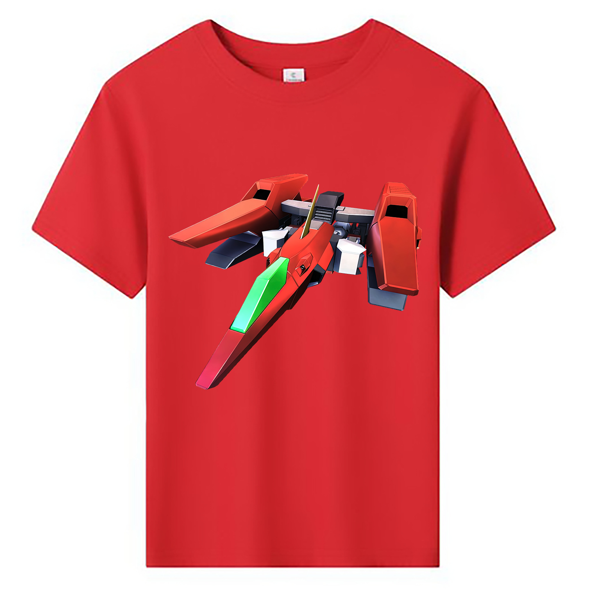 （画像用） 機動戦士ガンダム Mobile Suit Gundam 綿100％キッズTシャツ（フロントプリント）