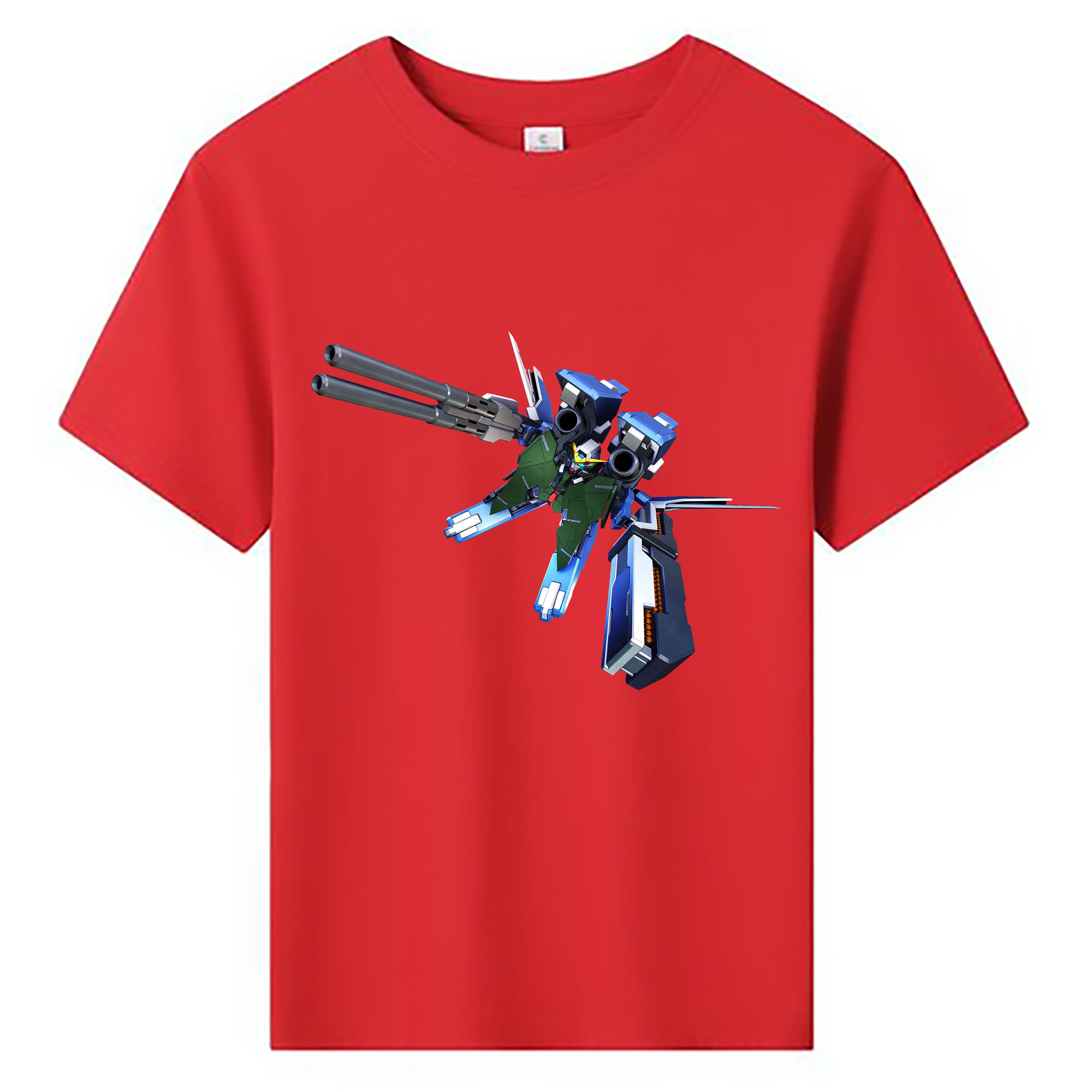 （画像用） 機動戦士ガンダム Mobile Suit Gundam 綿100％キッズTシャツ（フロントプリント）