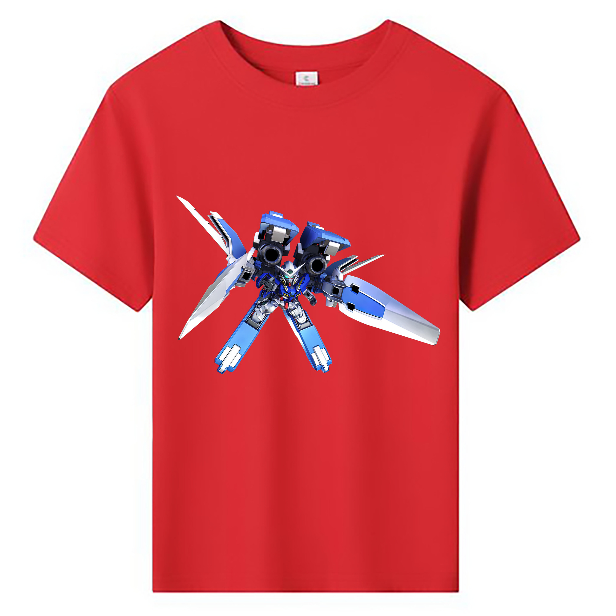 （画像用） 機動戦士ガンダム Mobile Suit Gundam 綿100％キッズTシャツ（フロントプリント）