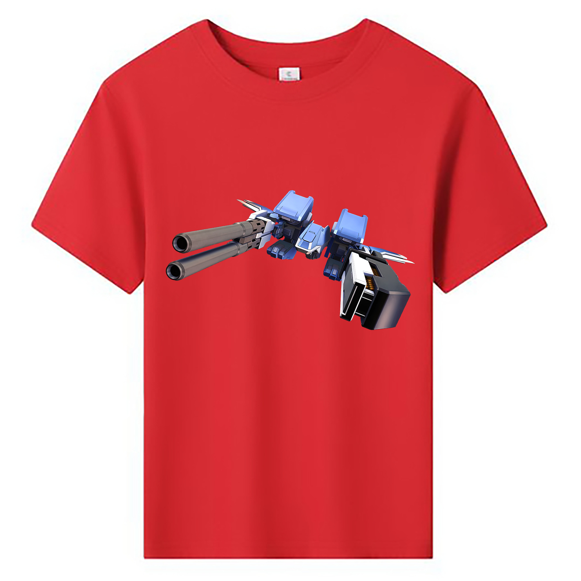 （画像用） 機動戦士ガンダム Mobile Suit Gundam 綿100％キッズTシャツ（フロントプリント）