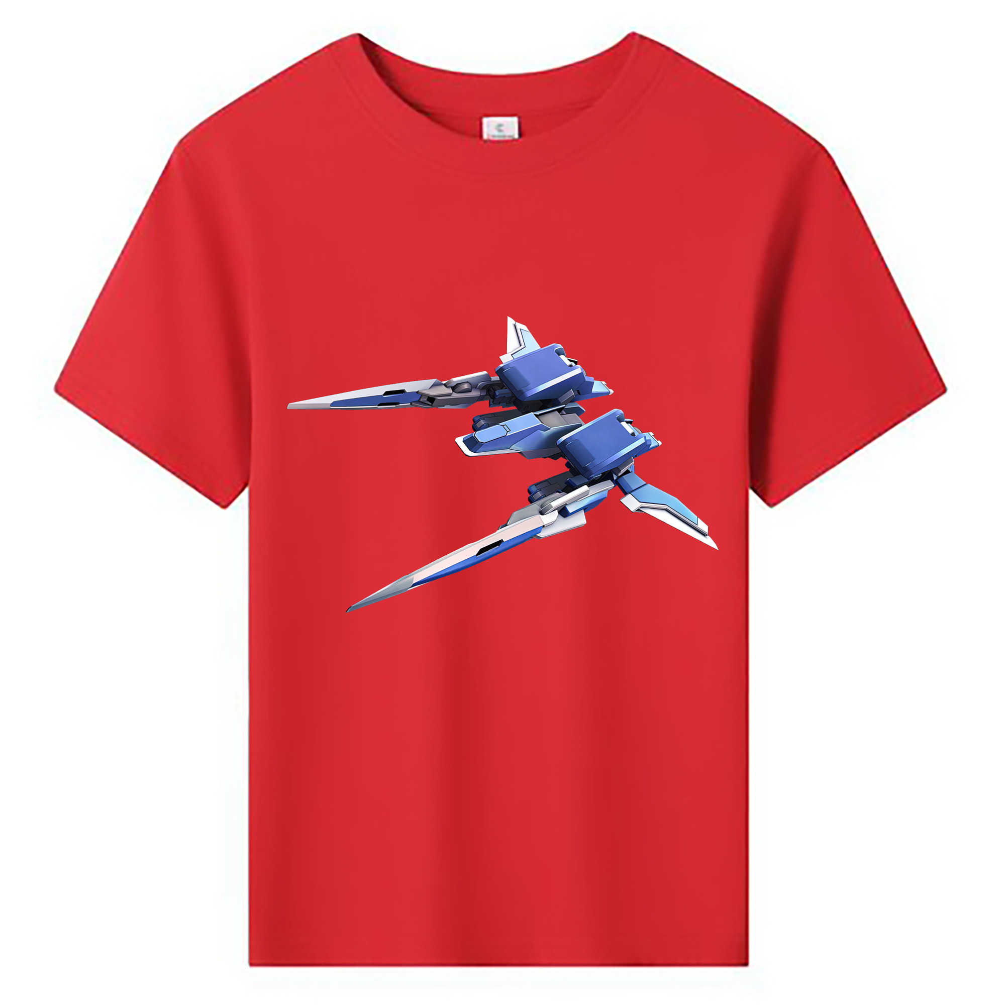 （画像用） 機動戦士ガンダム Mobile Suit Gundam 綿100％キッズTシャツ（フロントプリント）