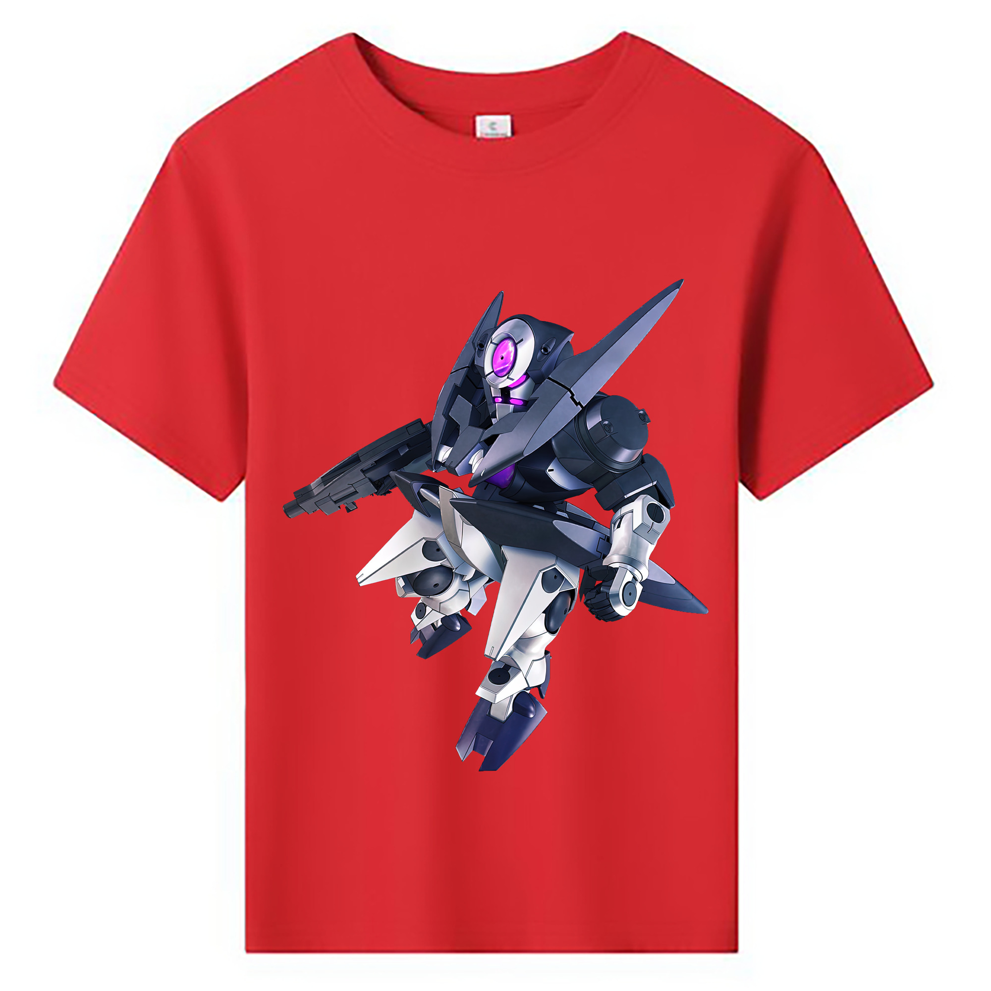 （画像用） 機動戦士ガンダム Mobile Suit Gundam 綿100％キッズTシャツ（フロントプリント）