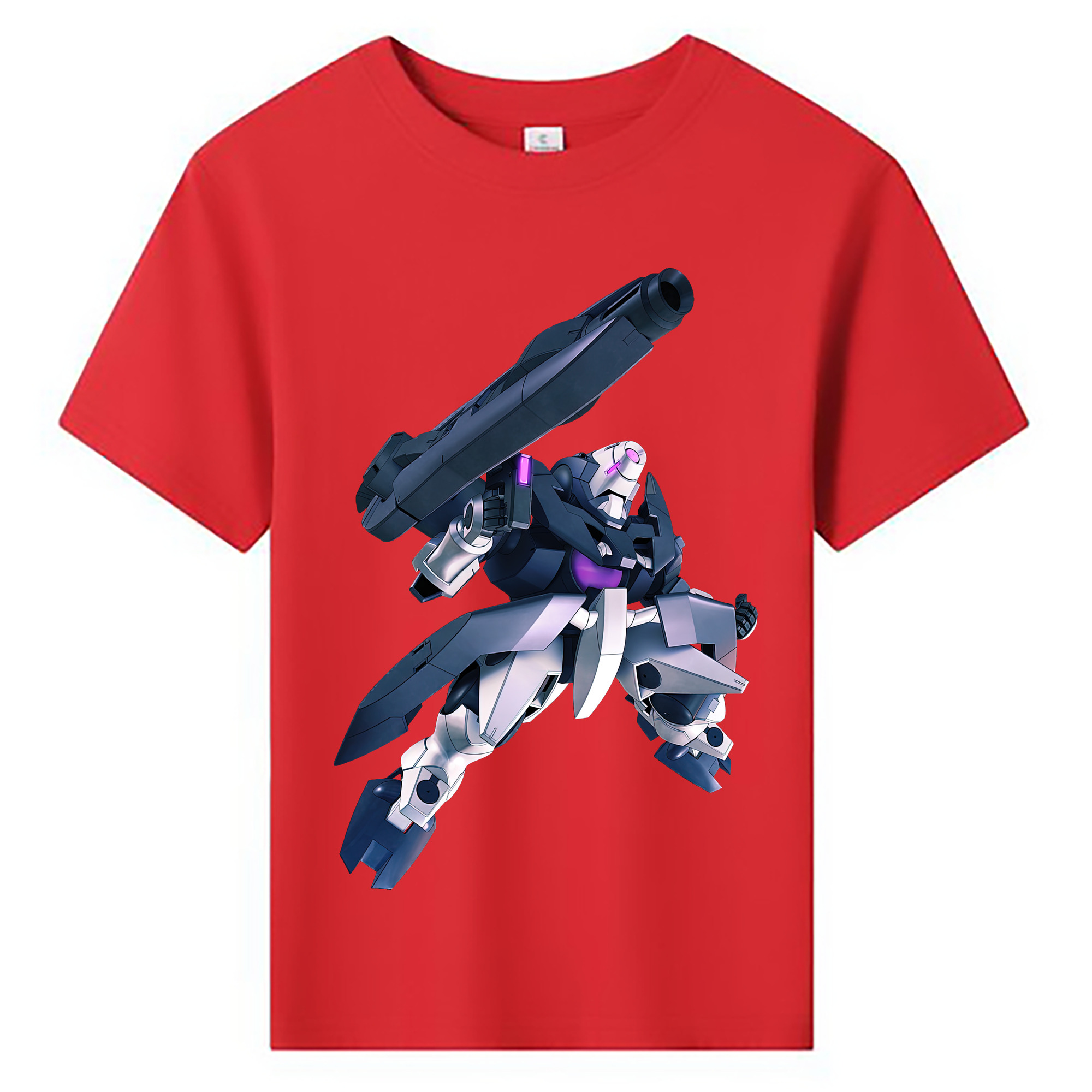 （画像用） 機動戦士ガンダム Mobile Suit Gundam 綿100％キッズTシャツ（フロントプリント）