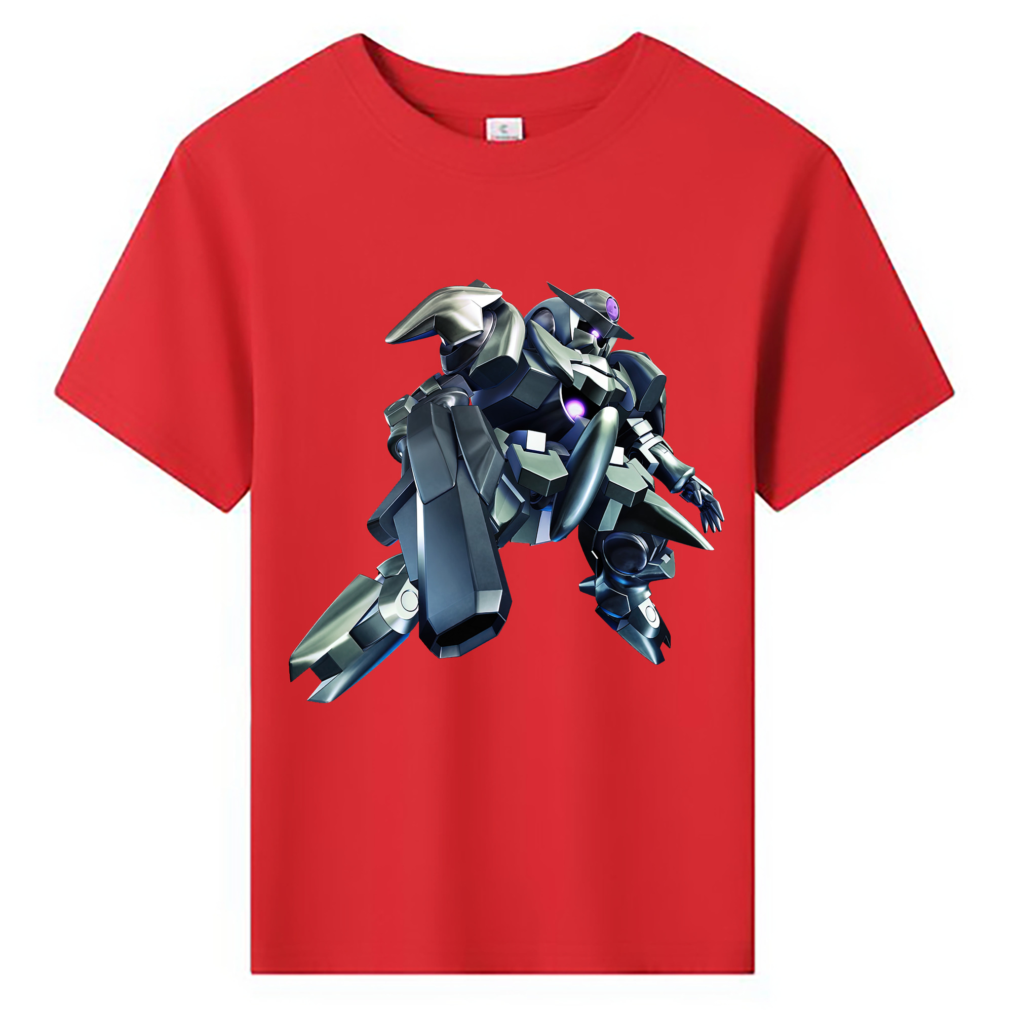 （画像用） 機動戦士ガンダム Mobile Suit Gundam 綿100％キッズTシャツ（フロントプリント）