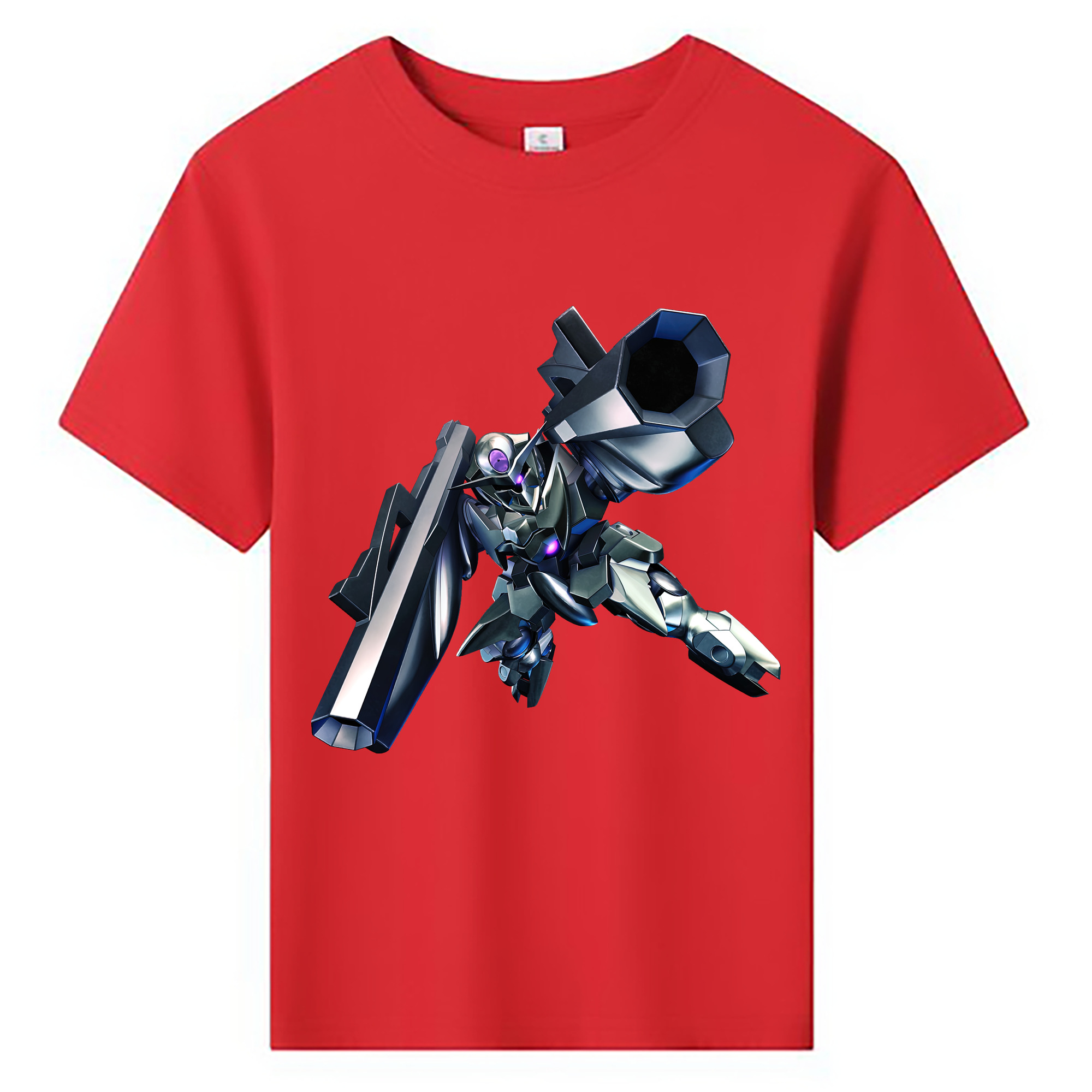 （画像用） 機動戦士ガンダム Mobile Suit Gundam 綿100％キッズTシャツ（フロントプリント）