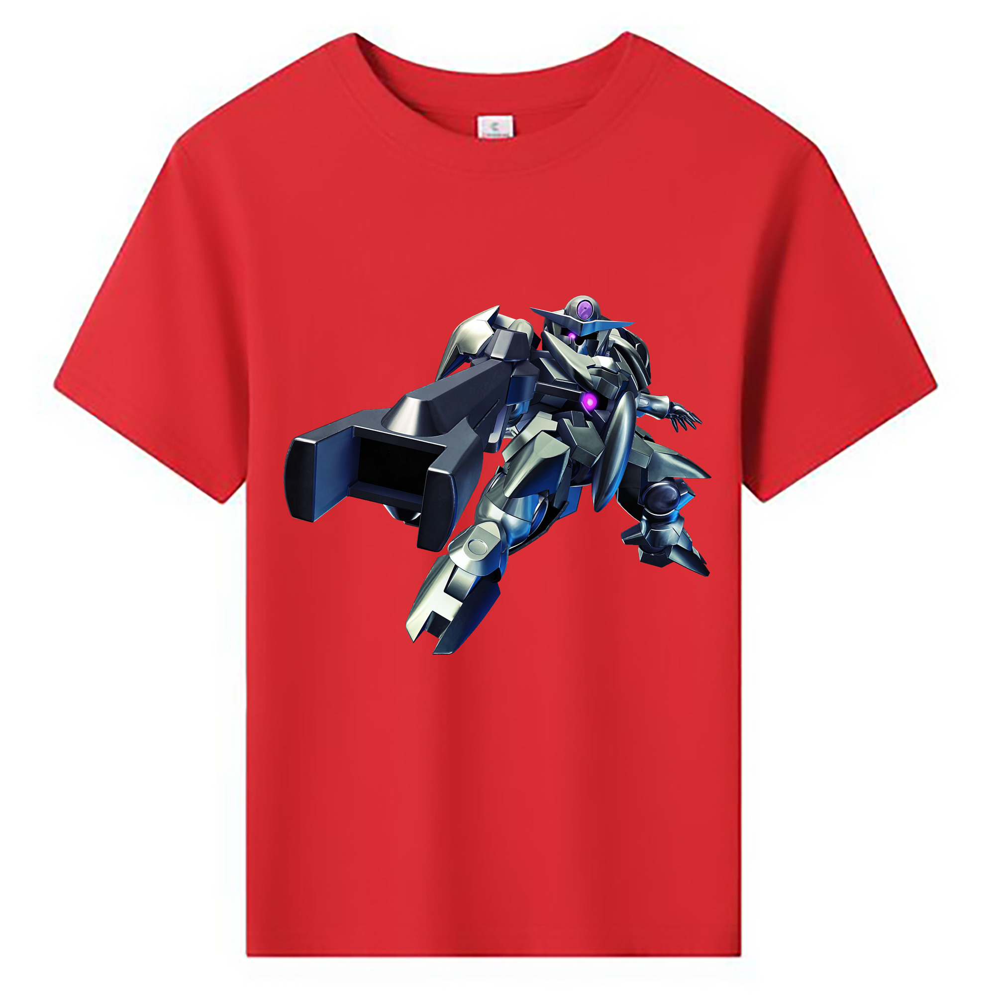 （画像用） 機動戦士ガンダム Mobile Suit Gundam 綿100％キッズTシャツ（フロントプリント）