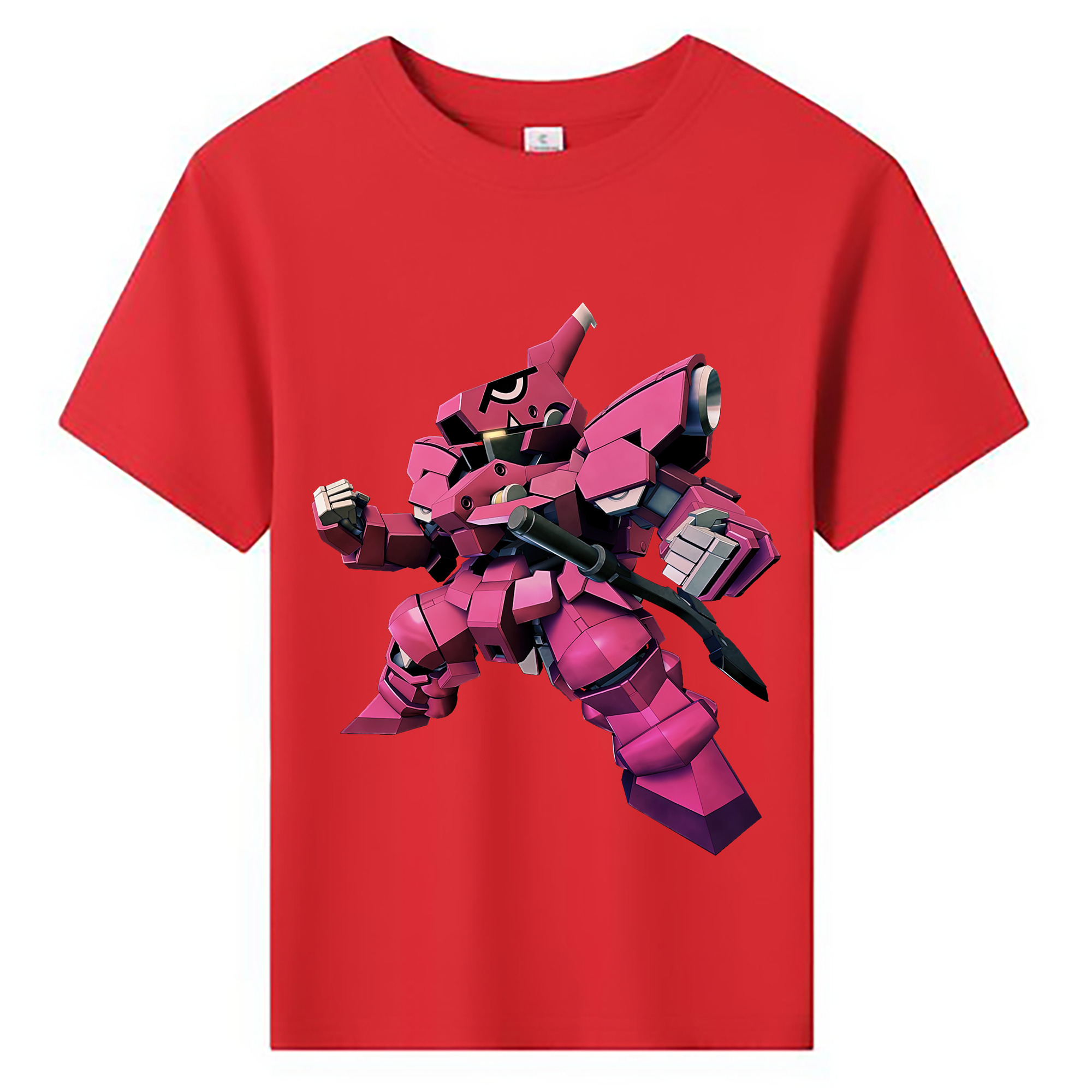 （画像用） 機動戦士ガンダム Mobile Suit Gundam 綿100％キッズTシャツ（フロントプリント）