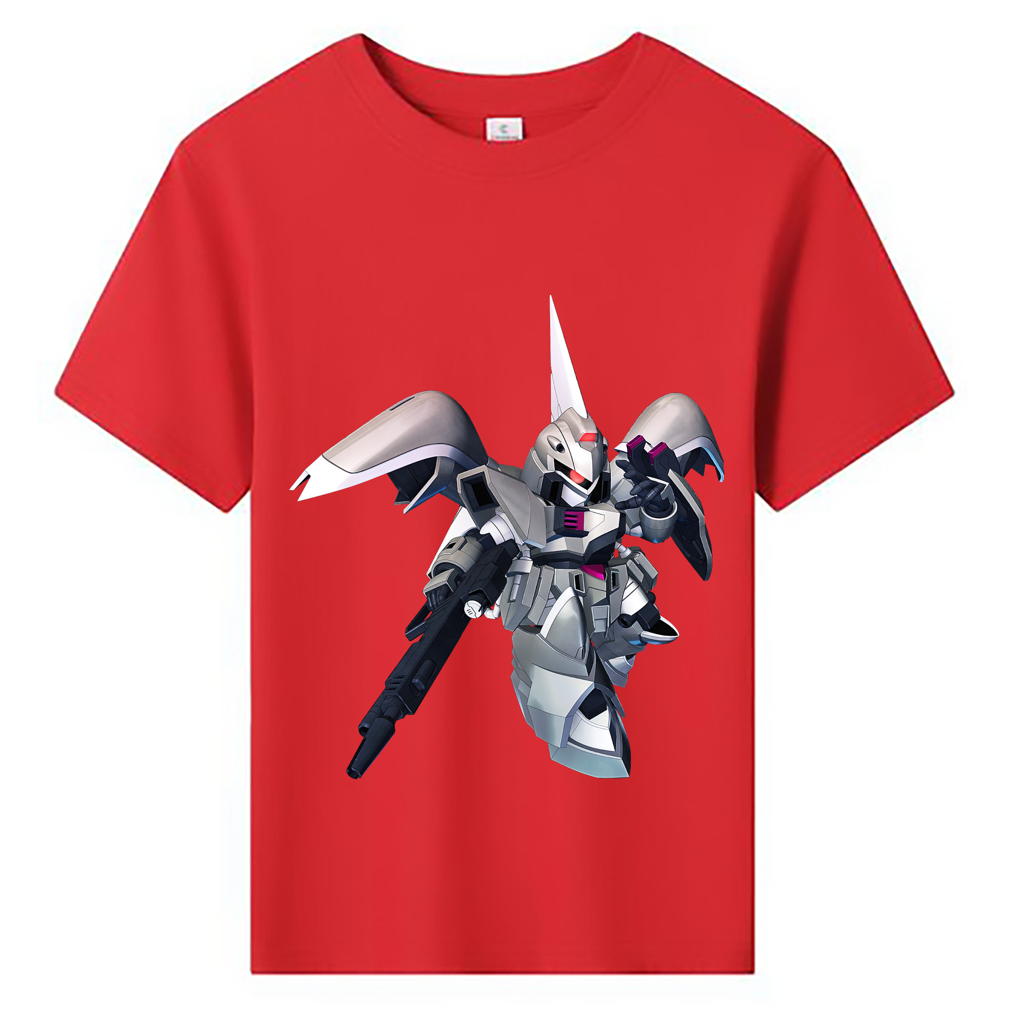 （画像用） 機動戦士ガンダム Mobile Suit Gundam 綿100％キッズTシャツ（フロントプリント）
