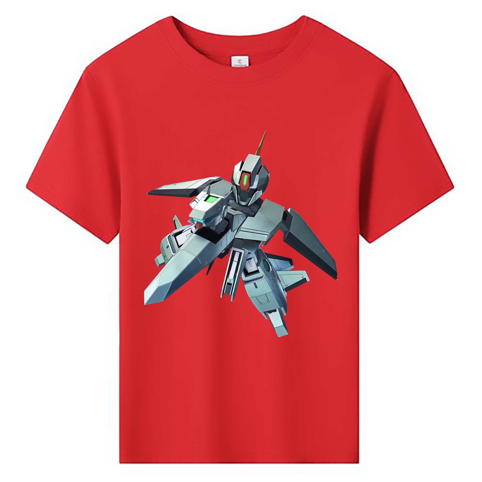 （画像用） 機動戦士ガンダム Mobile Suit Gundam 綿100％キッズTシャツ（フロントプリント）