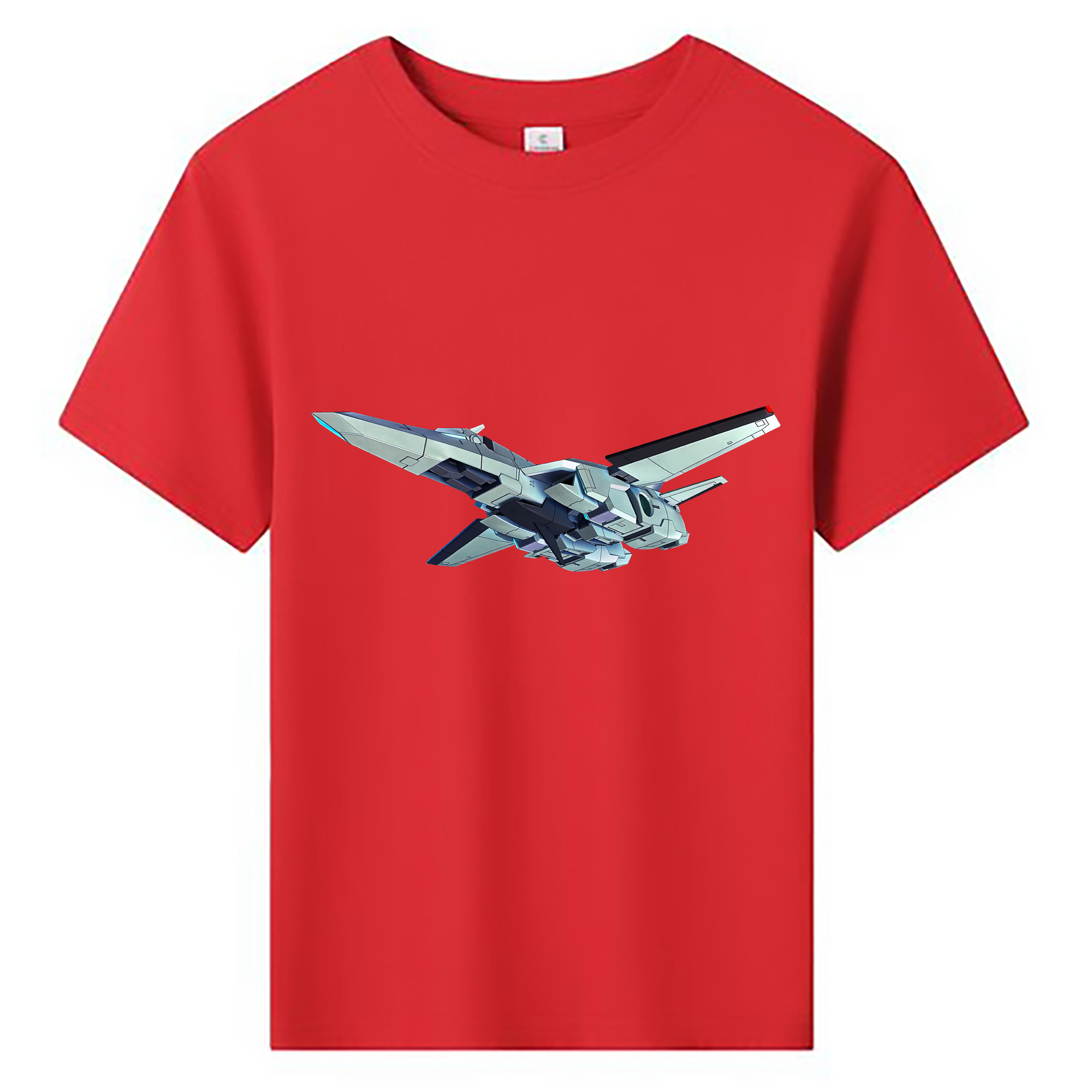 （画像用） 機動戦士ガンダム Mobile Suit Gundam 綿100％キッズTシャツ（フロントプリント）