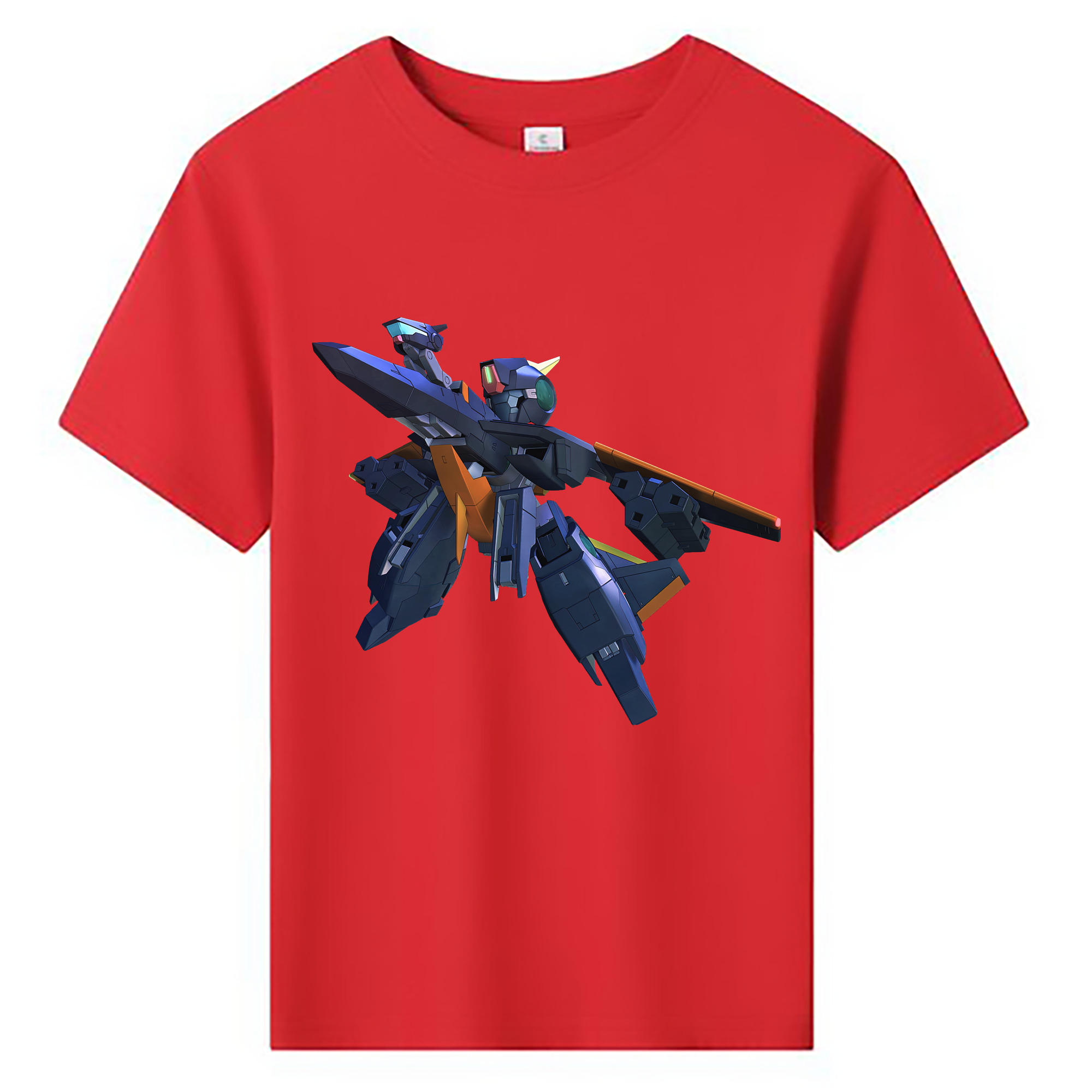 （画像用） 機動戦士ガンダム Mobile Suit Gundam 綿100％キッズTシャツ（フロントプリント）