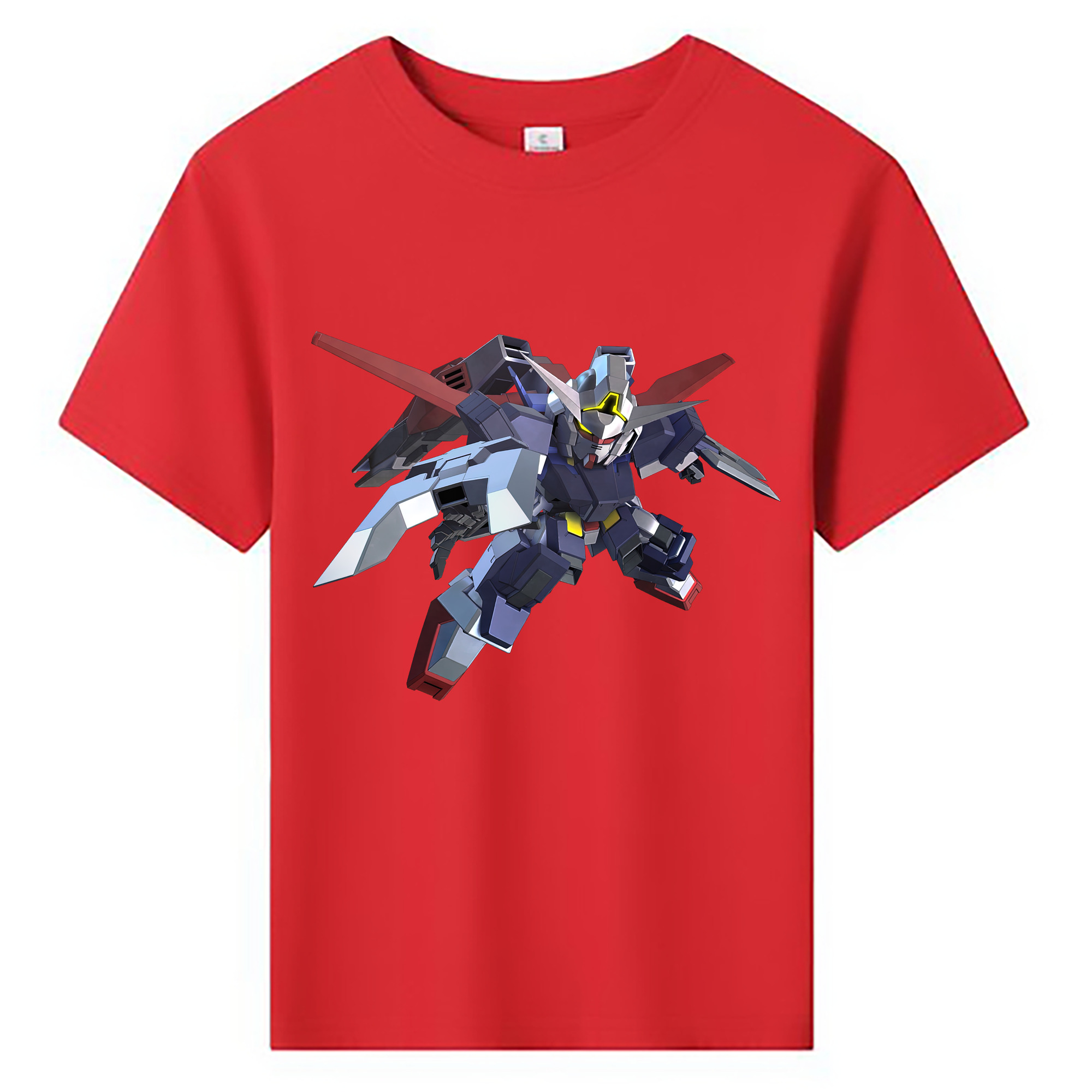 （画像用） 機動戦士ガンダム Mobile Suit Gundam 綿100％キッズTシャツ（フロントプリント）