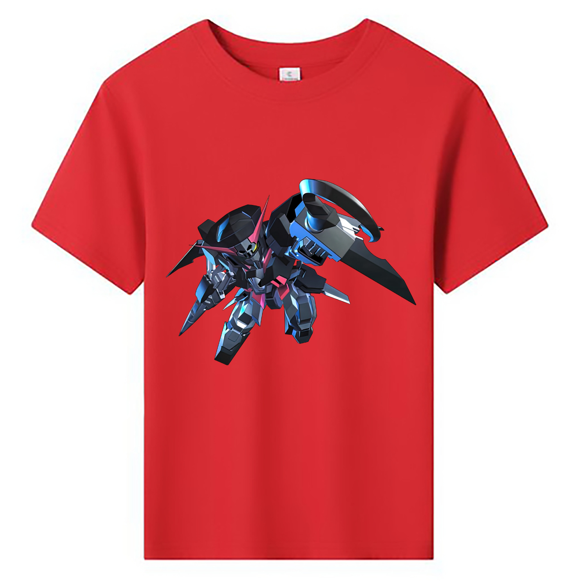 （画像用） 機動戦士ガンダム Mobile Suit Gundam 綿100％キッズTシャツ（フロントプリント）