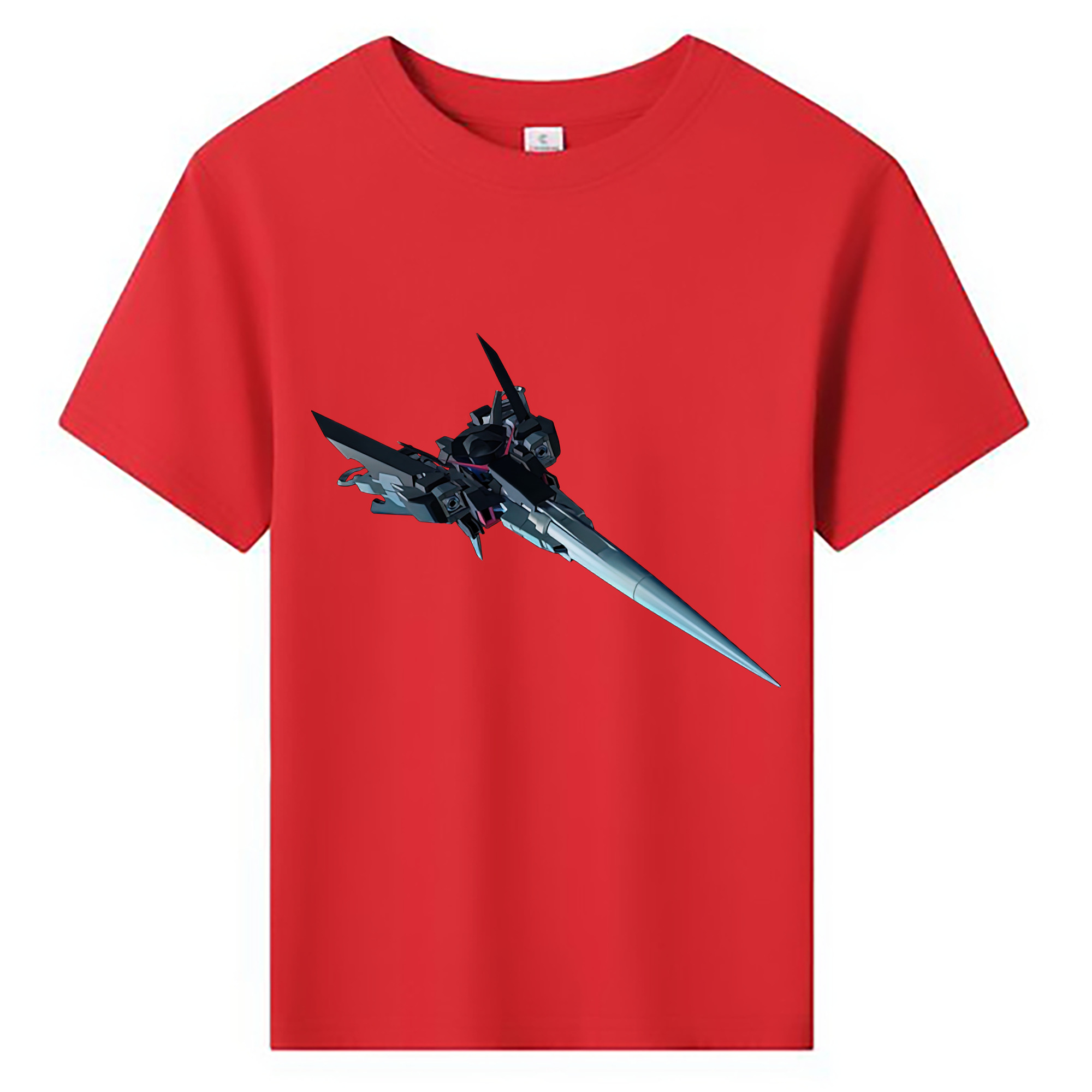 （画像用） 機動戦士ガンダム Mobile Suit Gundam 綿100％キッズTシャツ（フロントプリント）