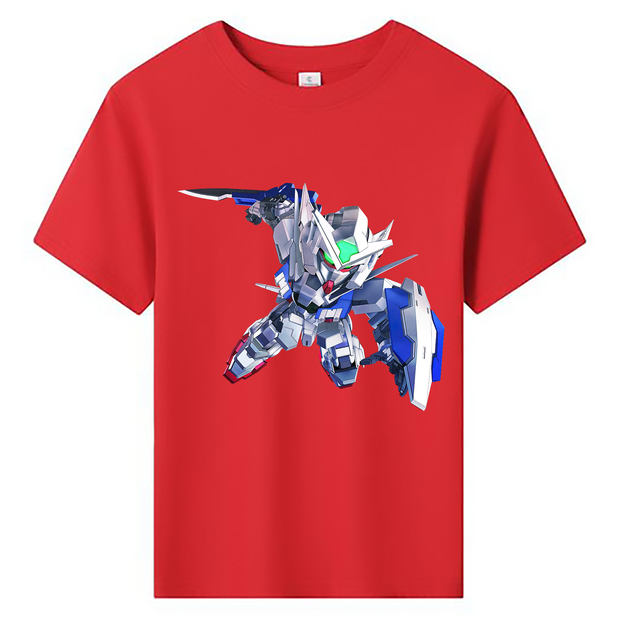 （画像用） 機動戦士ガンダム Mobile Suit Gundam 綿100％キッズTシャツ（フロントプリント）