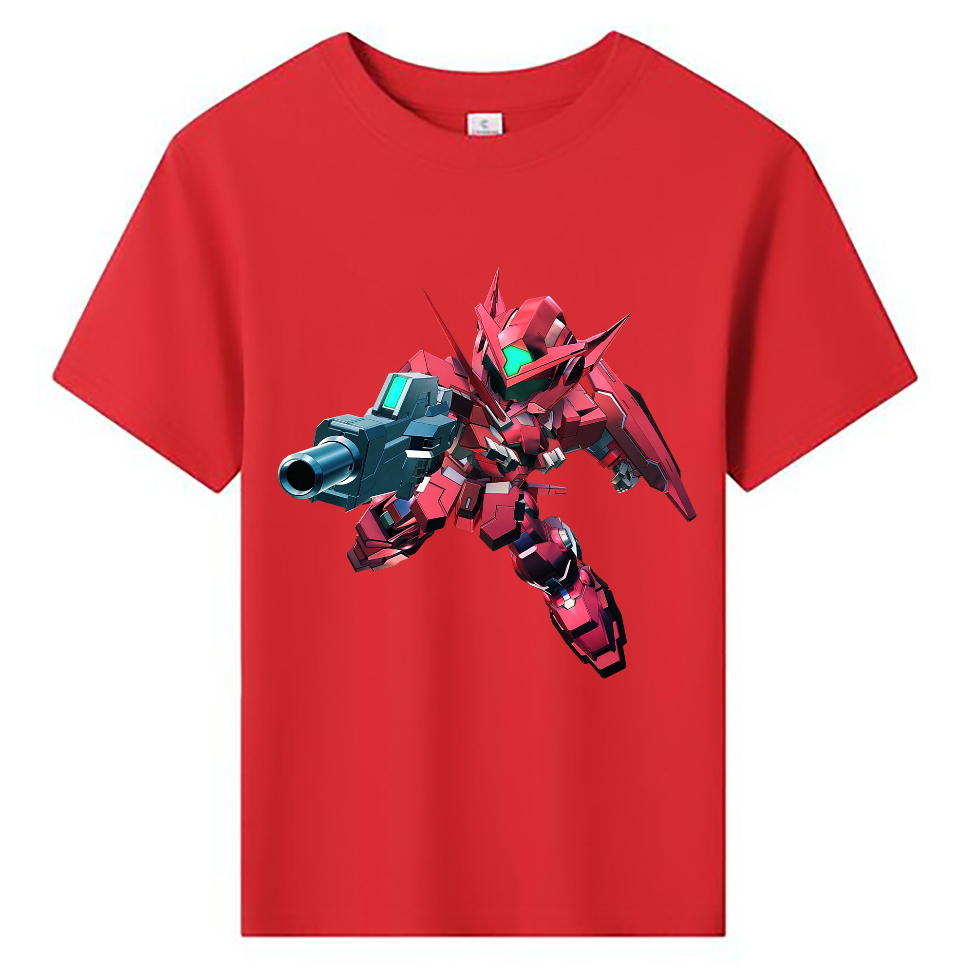 （画像用） 機動戦士ガンダム Mobile Suit Gundam 綿100％キッズTシャツ（フロントプリント）
