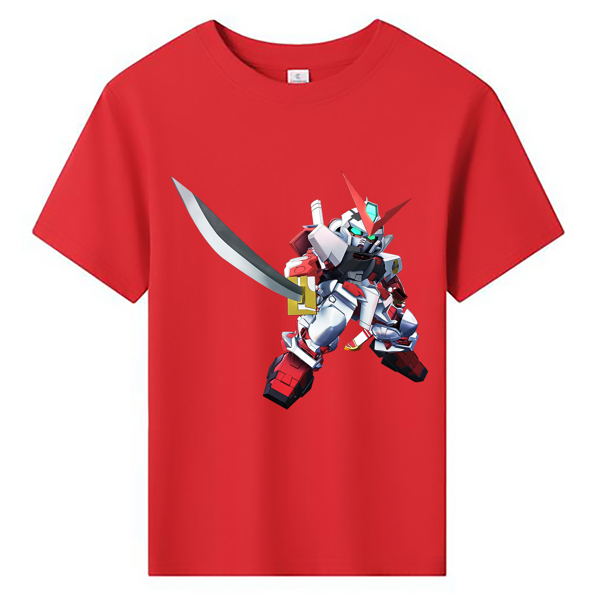 （画像用） 機動戦士ガンダム Mobile Suit Gundam 綿100％キッズTシャツ（フロントプリント）