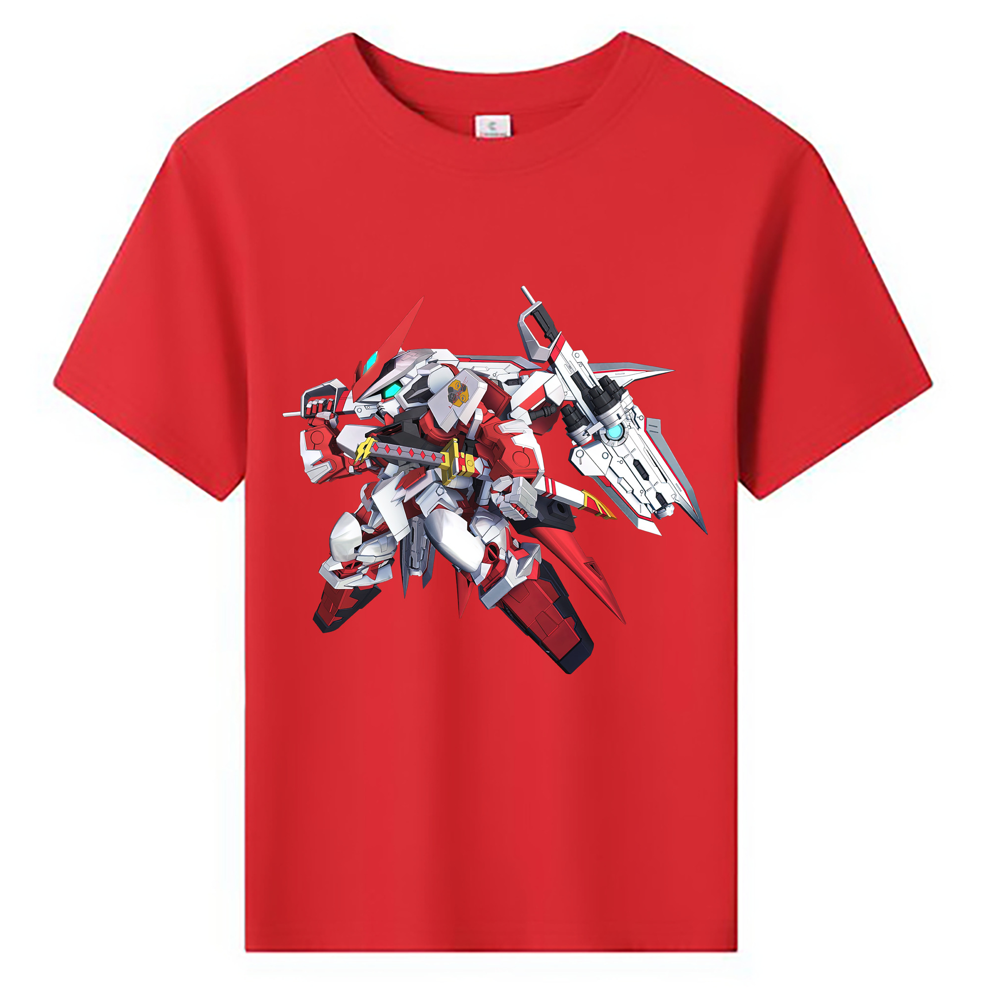 （画像用） 機動戦士ガンダム Mobile Suit Gundam 綿100％キッズTシャツ（フロントプリント）