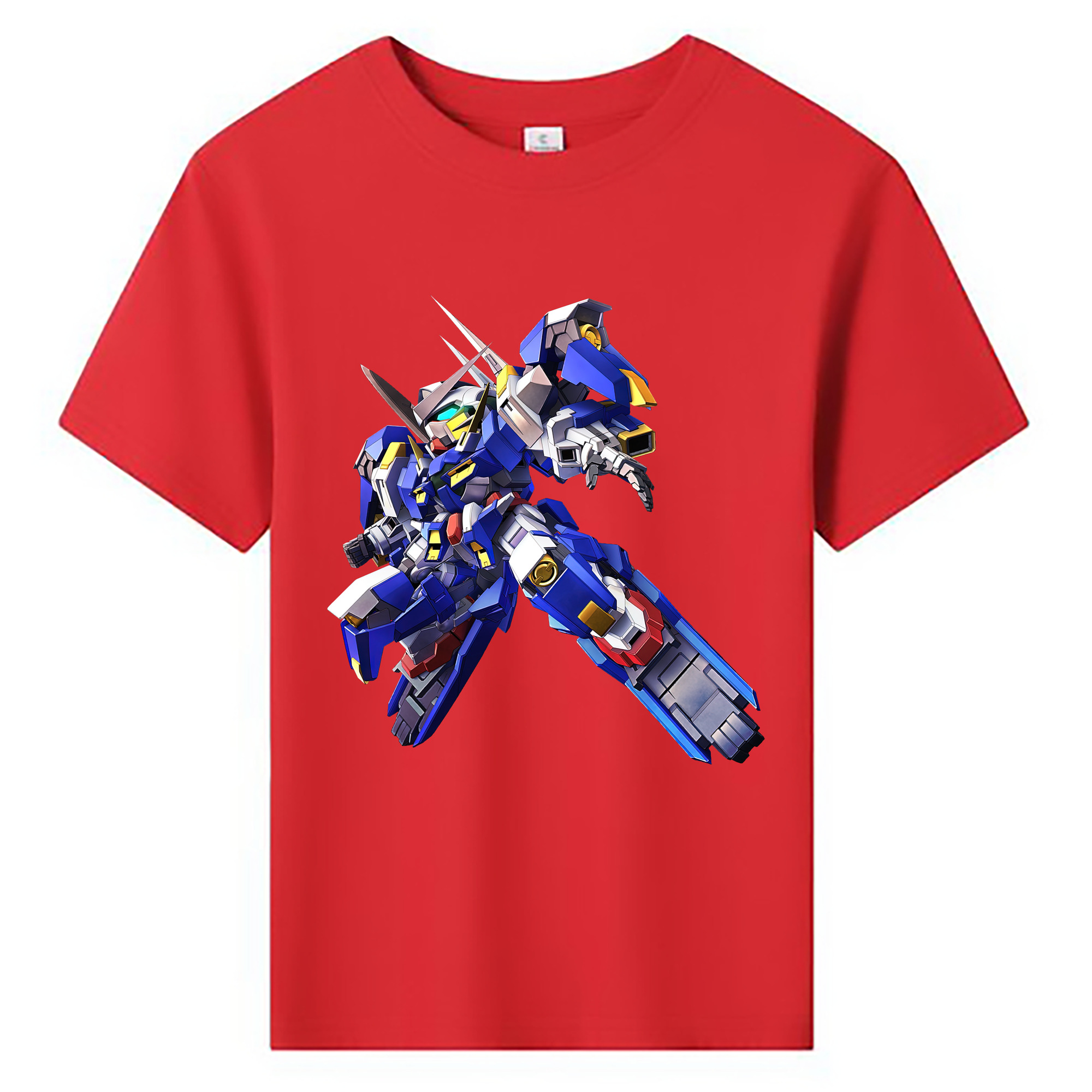 （画像用） 機動戦士ガンダム Mobile Suit Gundam 綿100％キッズTシャツ（フロントプリント）
