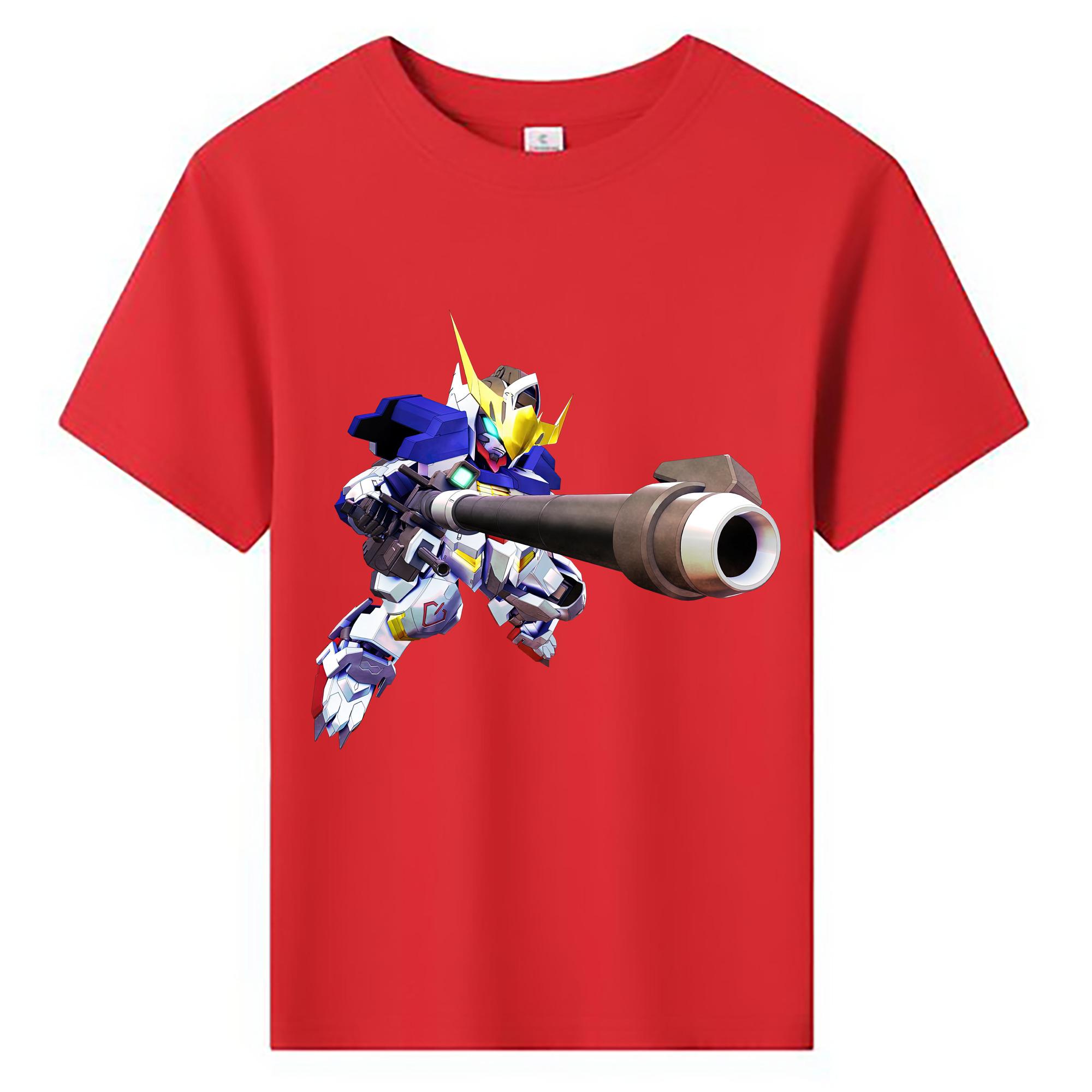 （画像用） 機動戦士ガンダム Mobile Suit Gundam 綿100％キッズTシャツ（フロントプリント）