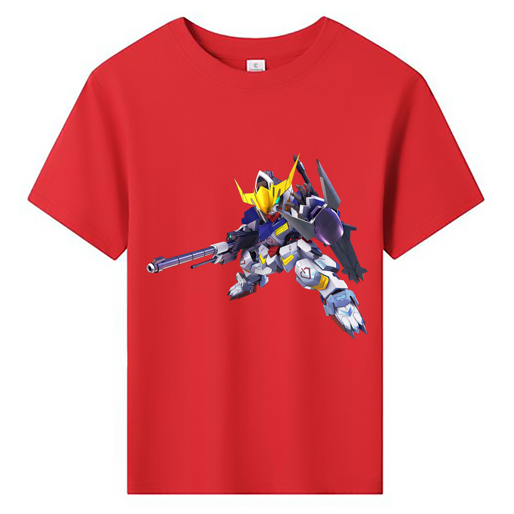 （画像用） 機動戦士ガンダム Mobile Suit Gundam 綿100％キッズTシャツ（フロントプリント）