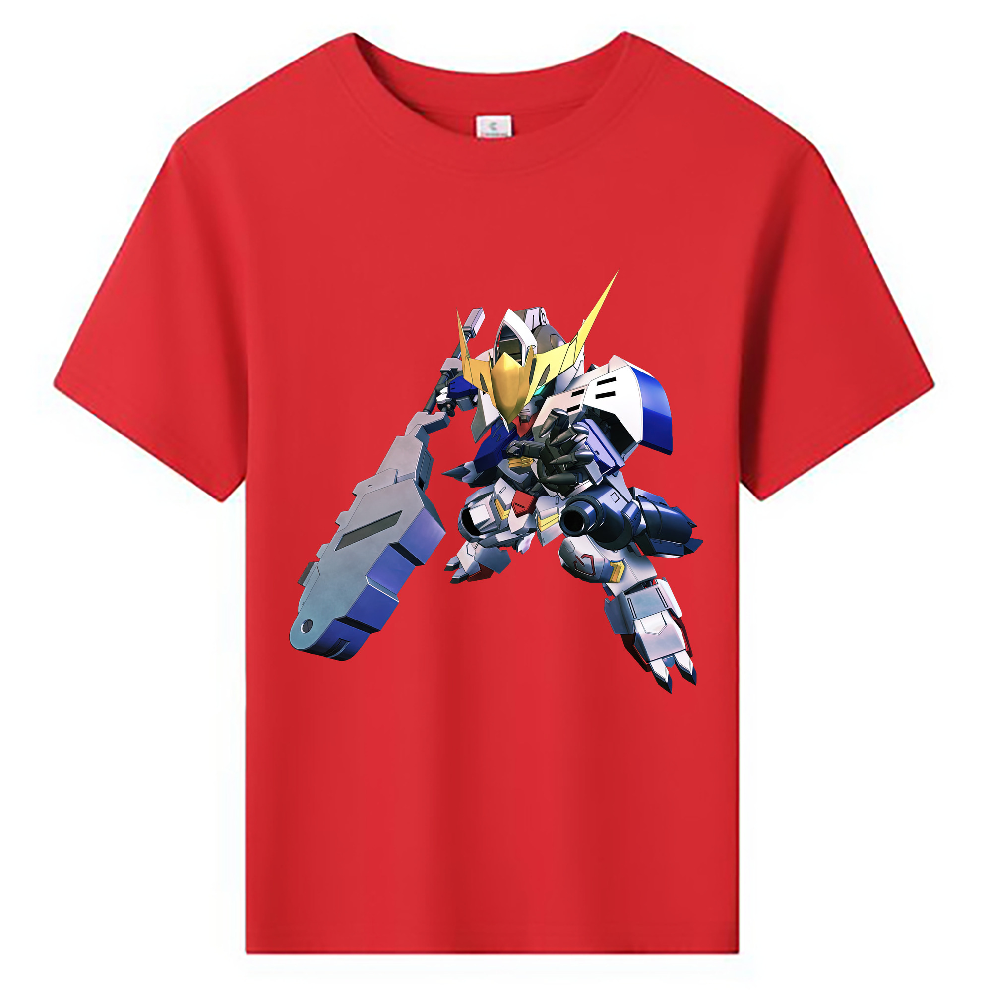 （画像用） 機動戦士ガンダム Mobile Suit Gundam 綿100％キッズTシャツ（フロントプリント）