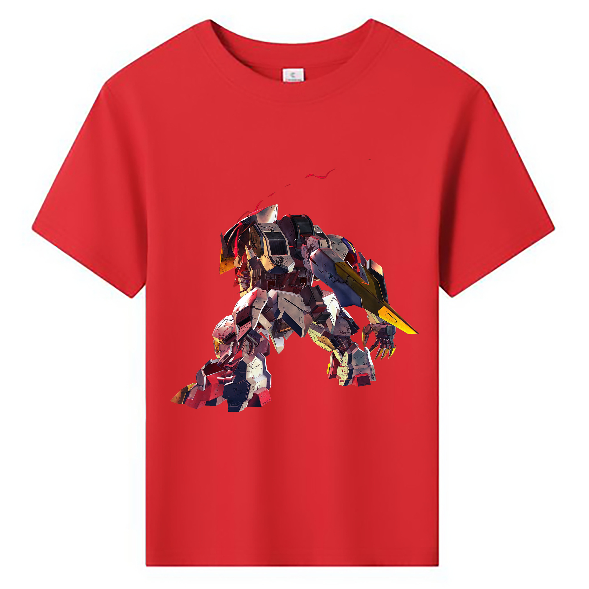 （画像用） 機動戦士ガンダム Mobile Suit Gundam 綿100％キッズTシャツ（フロントプリント）