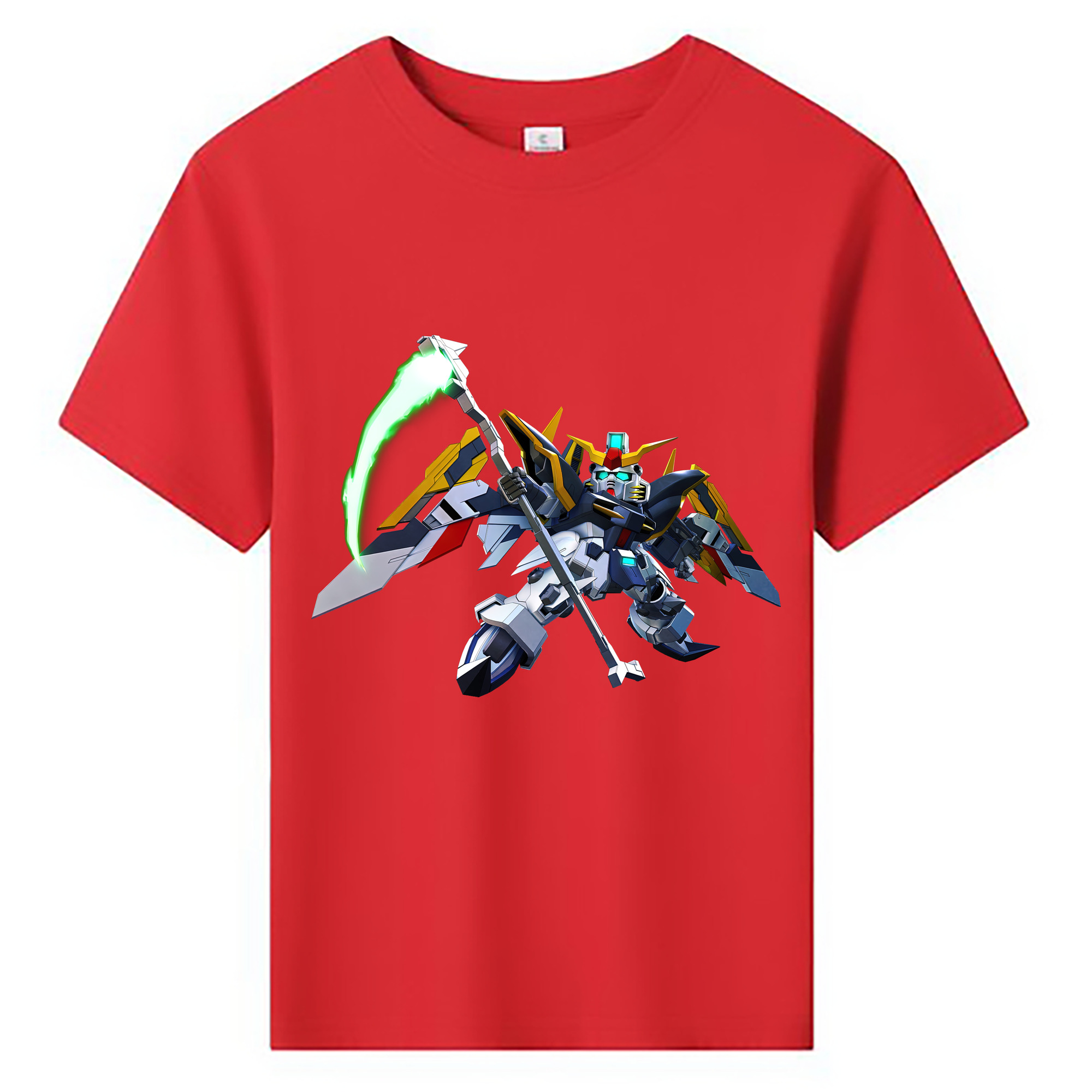 （画像用） 機動戦士ガンダム Mobile Suit Gundam 綿100％キッズTシャツ（フロントプリント）
