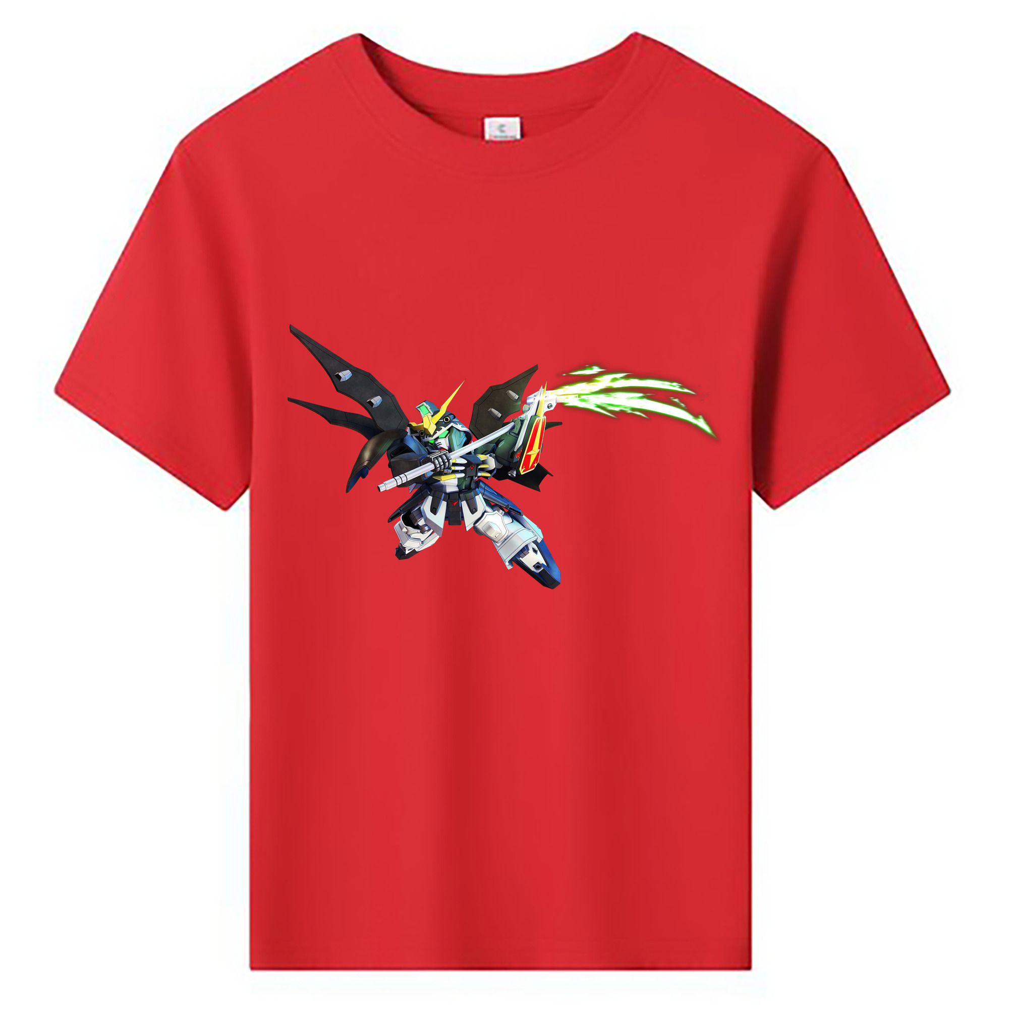 （画像用） 機動戦士ガンダム Mobile Suit Gundam 綿100％キッズTシャツ（フロントプリント）