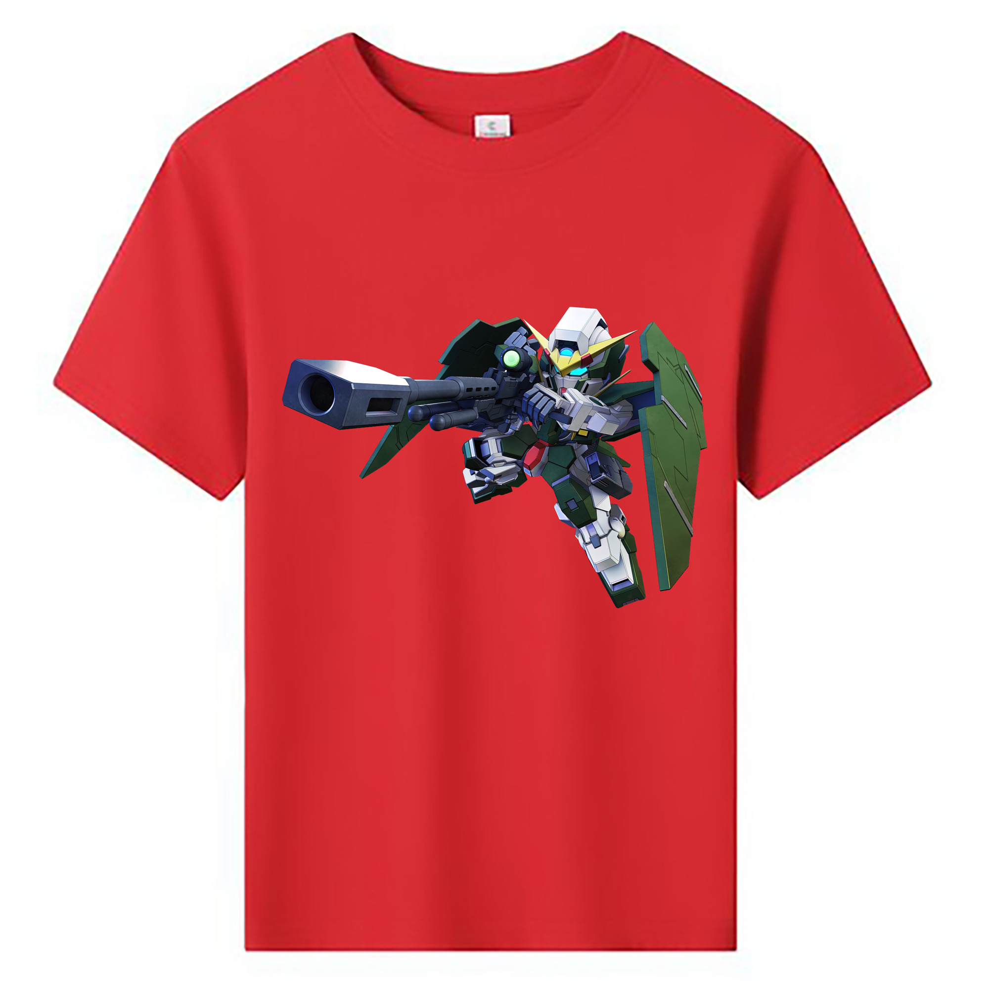 （画像用） 機動戦士ガンダム Mobile Suit Gundam 綿100％キッズTシャツ（フロントプリント）