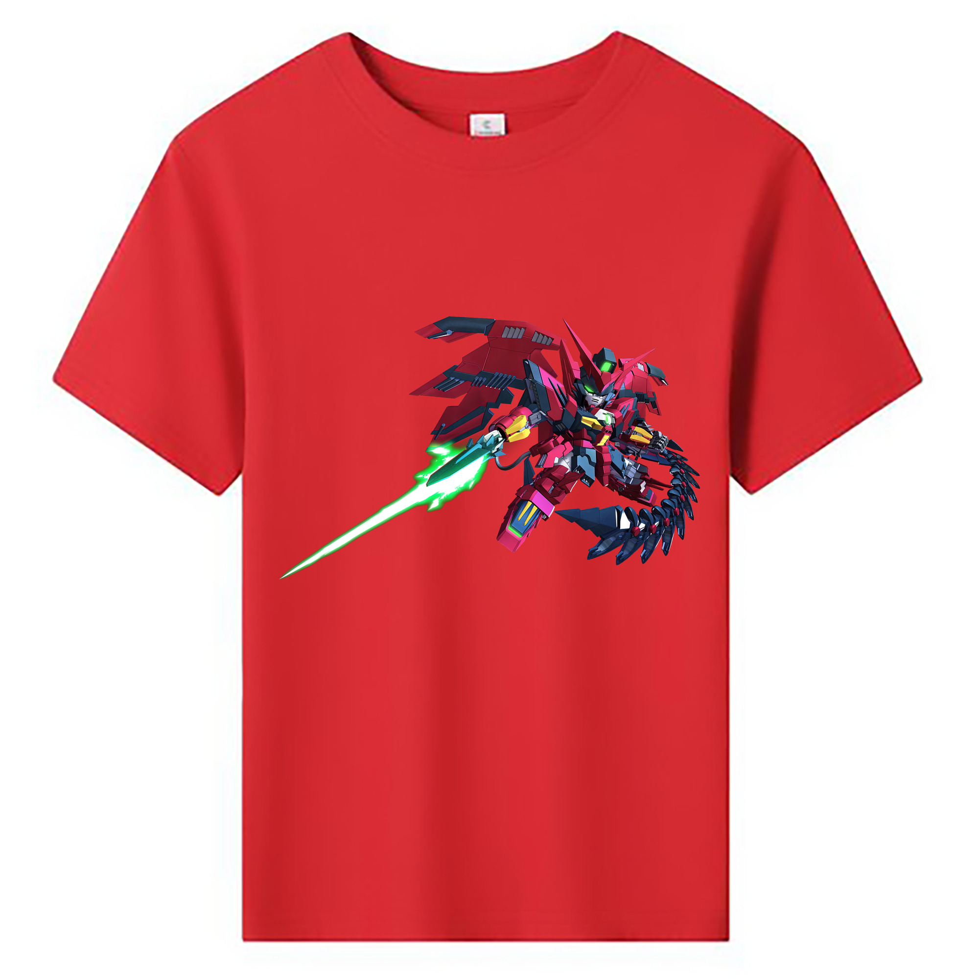 （画像用） 機動戦士ガンダム Mobile Suit Gundam 綿100％キッズTシャツ（フロントプリント）