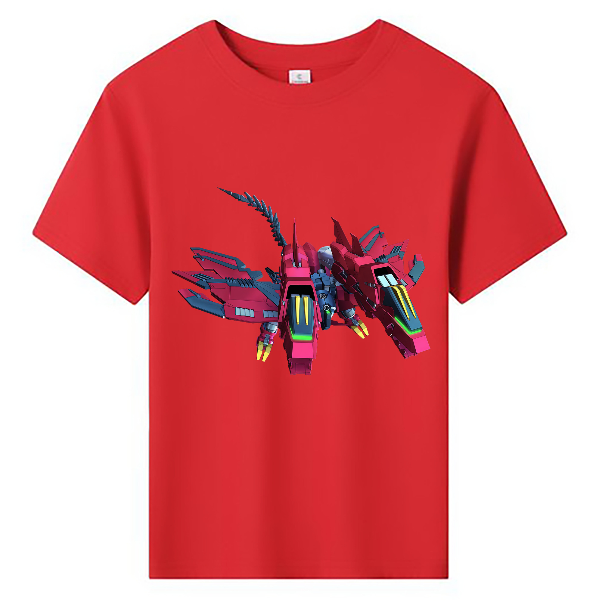 （画像用） 機動戦士ガンダム Mobile Suit Gundam 綿100％キッズTシャツ（フロントプリント）