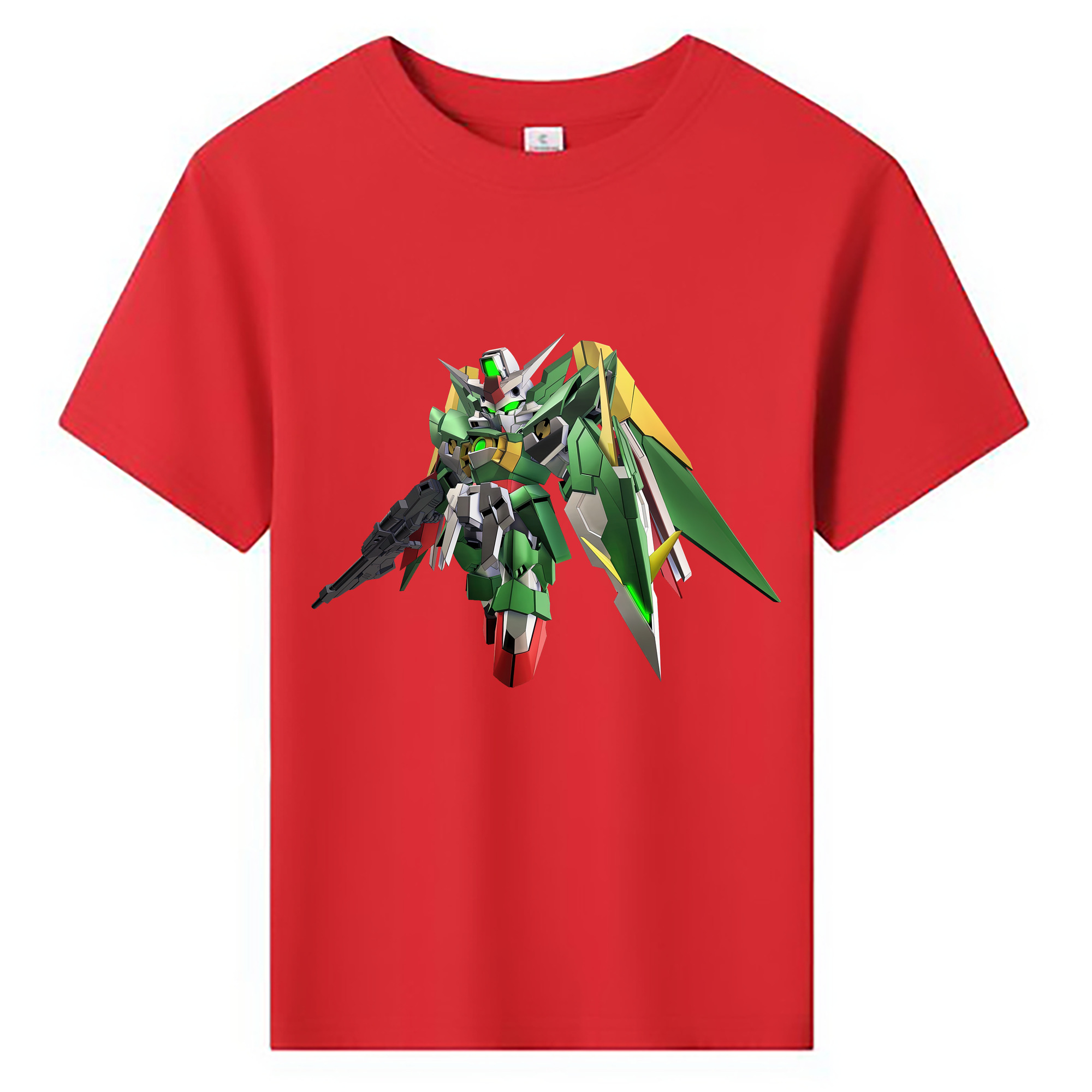 （画像用） 機動戦士ガンダム Mobile Suit Gundam 綿100％キッズTシャツ（フロントプリント）