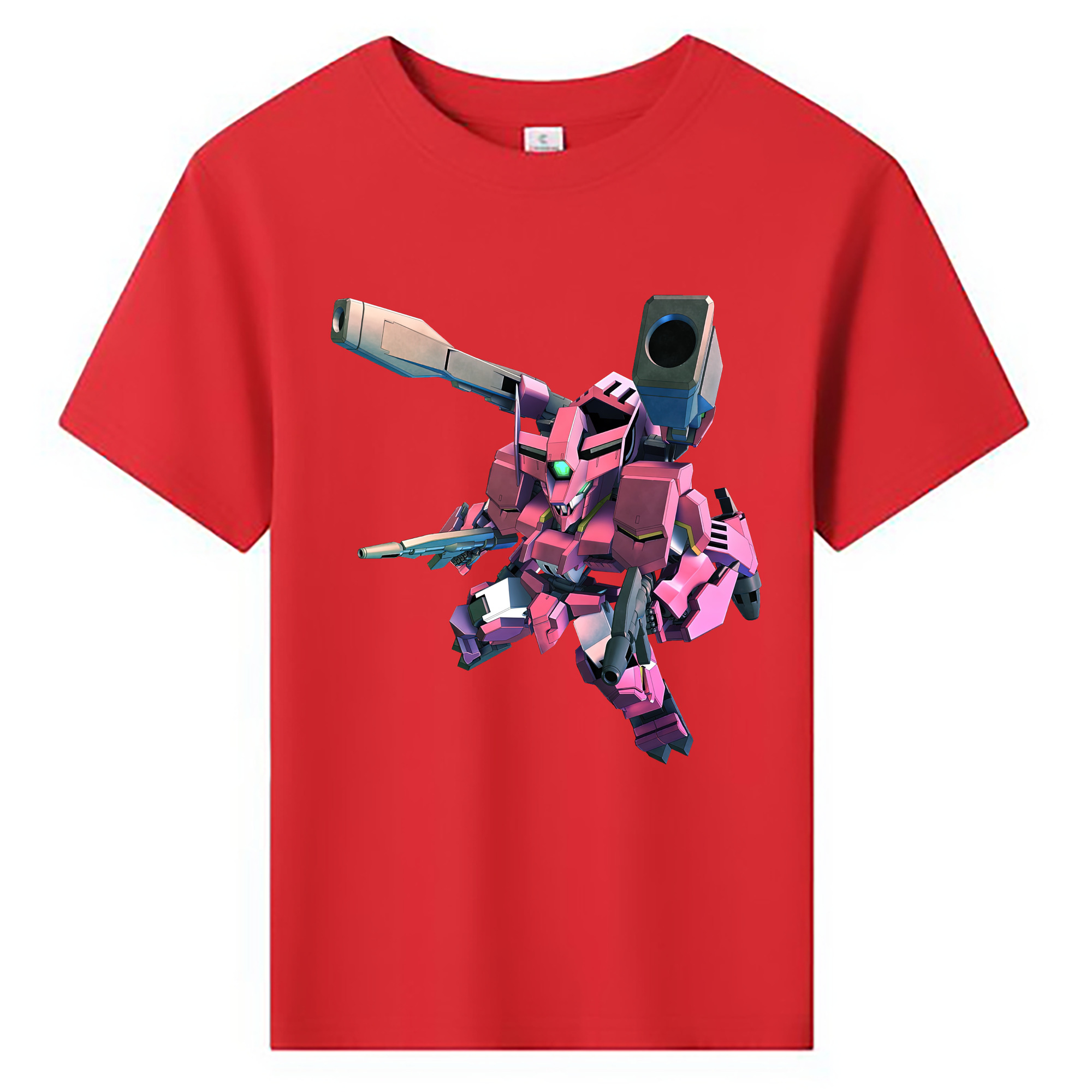 （画像用） 機動戦士ガンダム Mobile Suit Gundam 綿100％キッズTシャツ（フロントプリント）