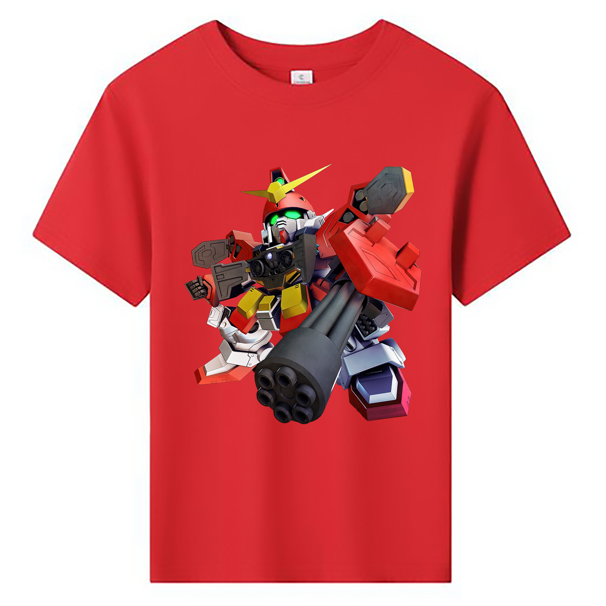 （画像用） 機動戦士ガンダム Mobile Suit Gundam 綿100％キッズTシャツ（フロントプリント）