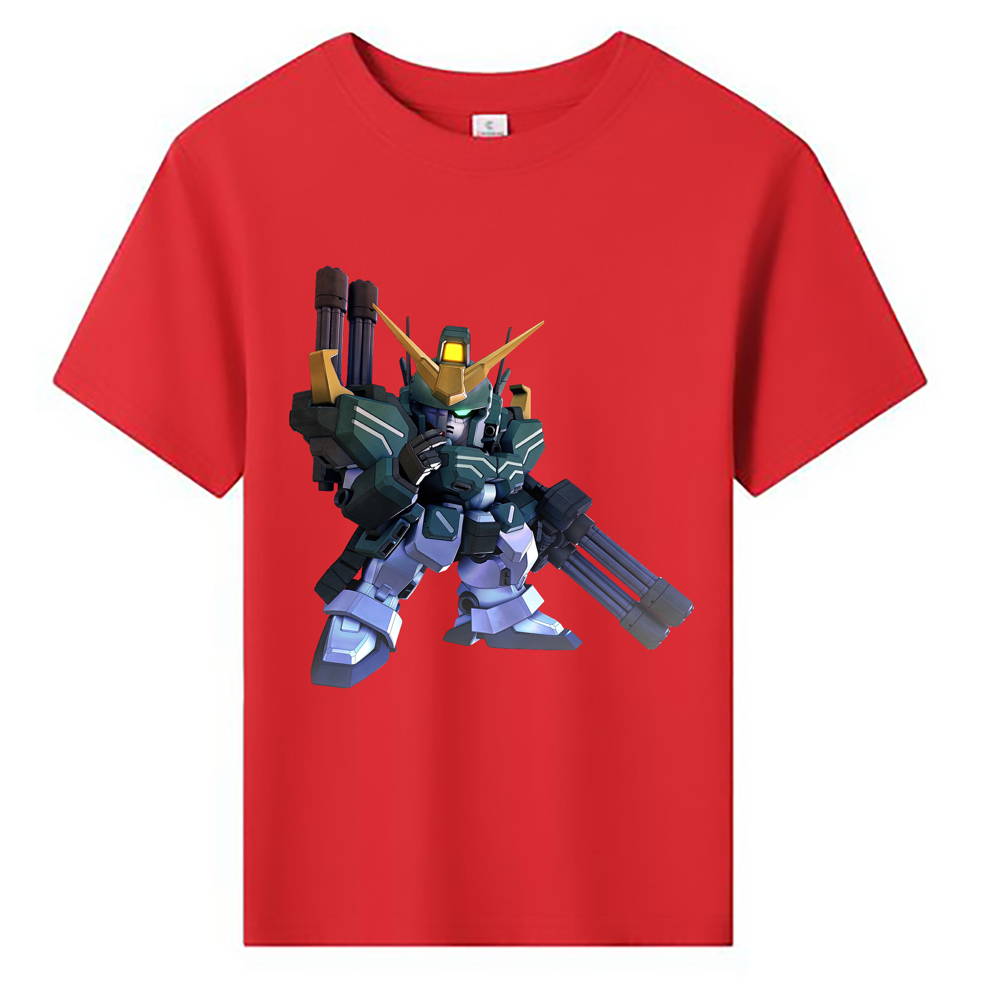 （画像用） 機動戦士ガンダム Mobile Suit Gundam 綿100％キッズTシャツ（フロントプリント）