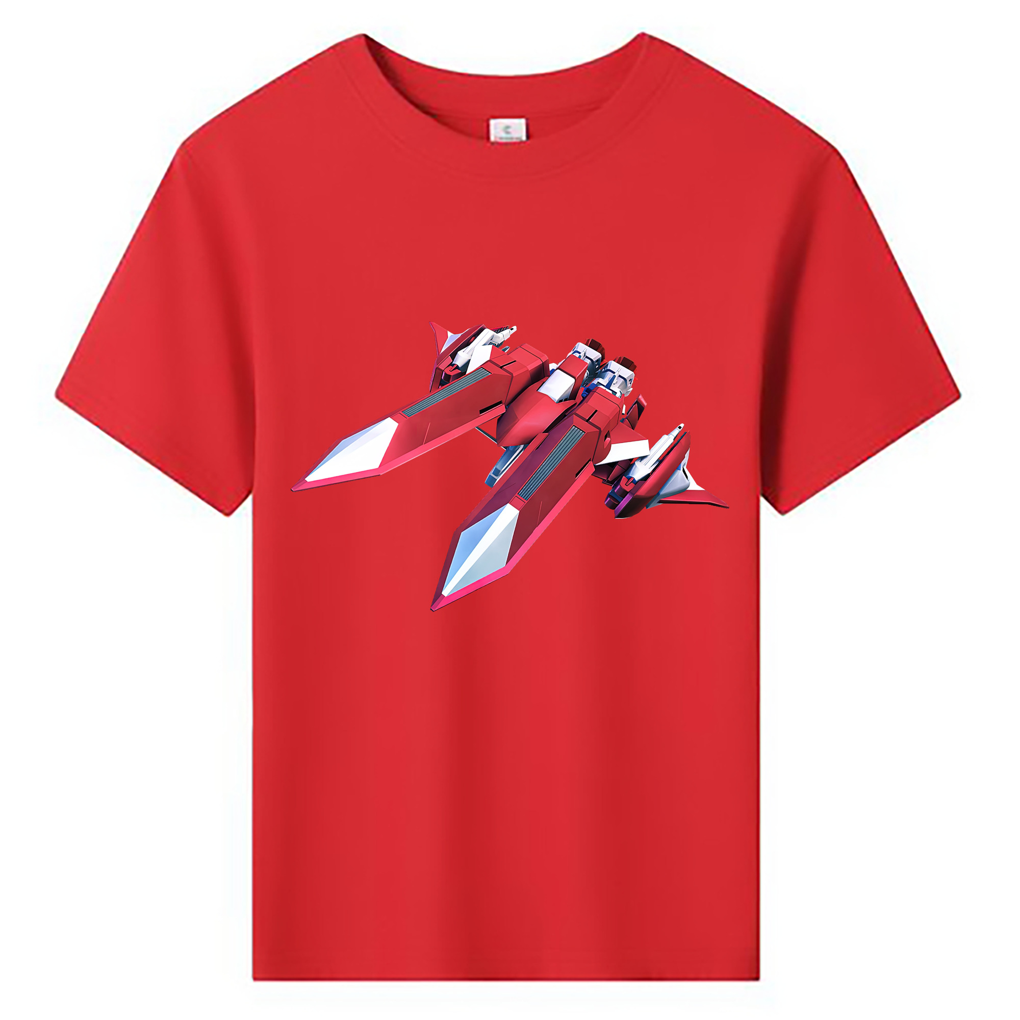 （画像用） 機動戦士ガンダム Mobile Suit Gundam 綿100％キッズTシャツ（フロントプリント）