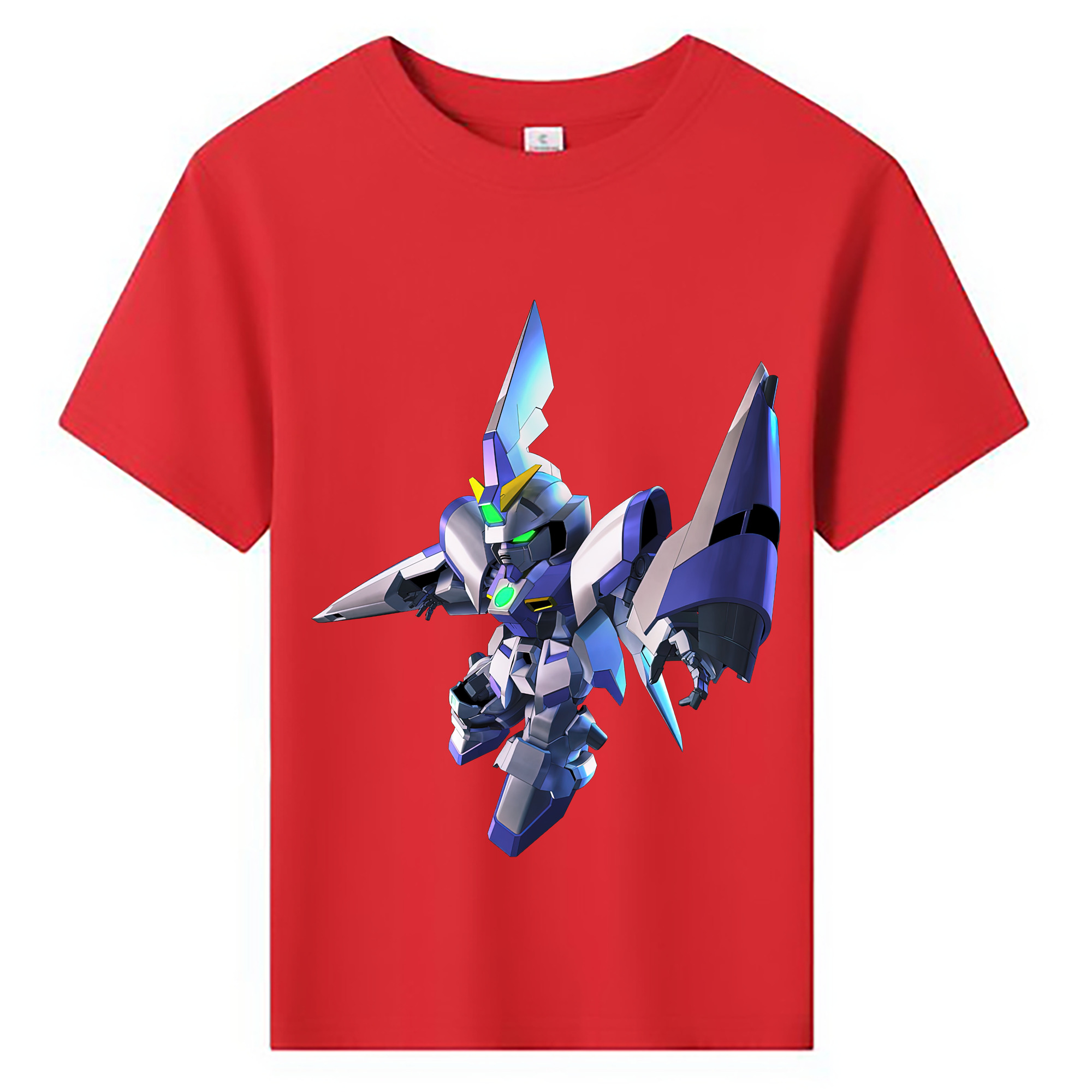 （画像用） 機動戦士ガンダム Mobile Suit Gundam 綿100％キッズTシャツ（フロントプリント）