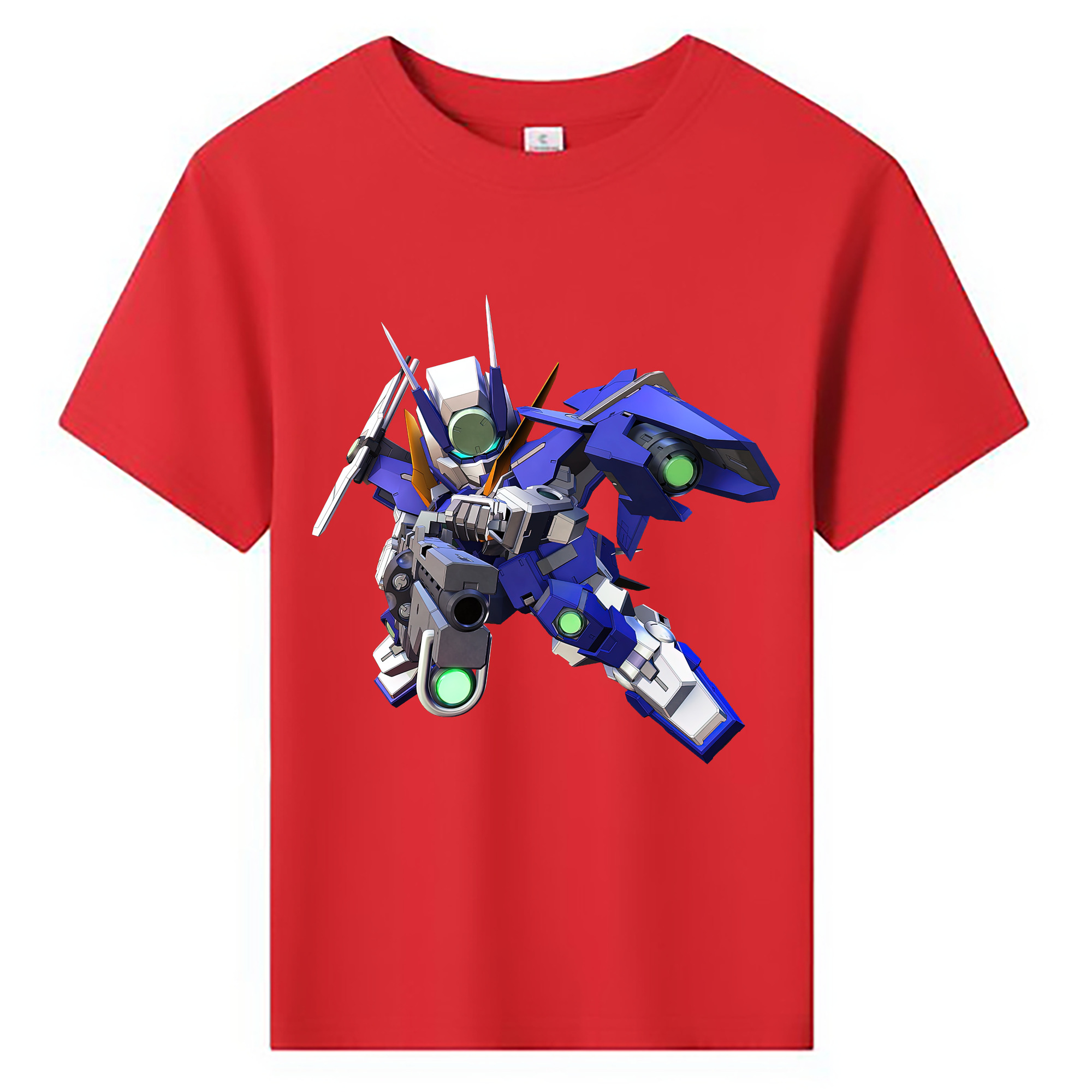 （画像用） 機動戦士ガンダム Mobile Suit Gundam 綿100％キッズTシャツ（フロントプリント）