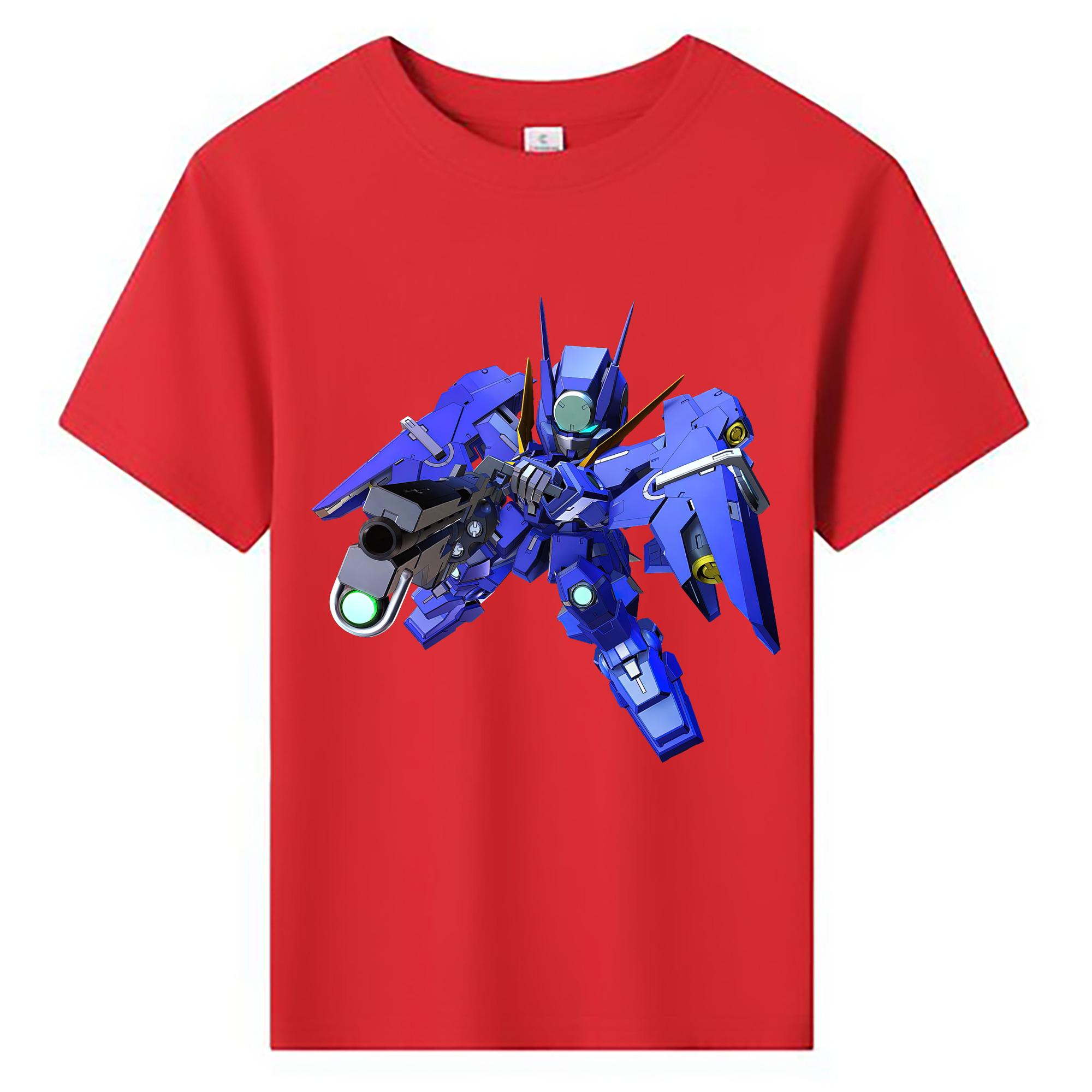 （画像用） 機動戦士ガンダム Mobile Suit Gundam 綿100％キッズTシャツ（フロントプリント）