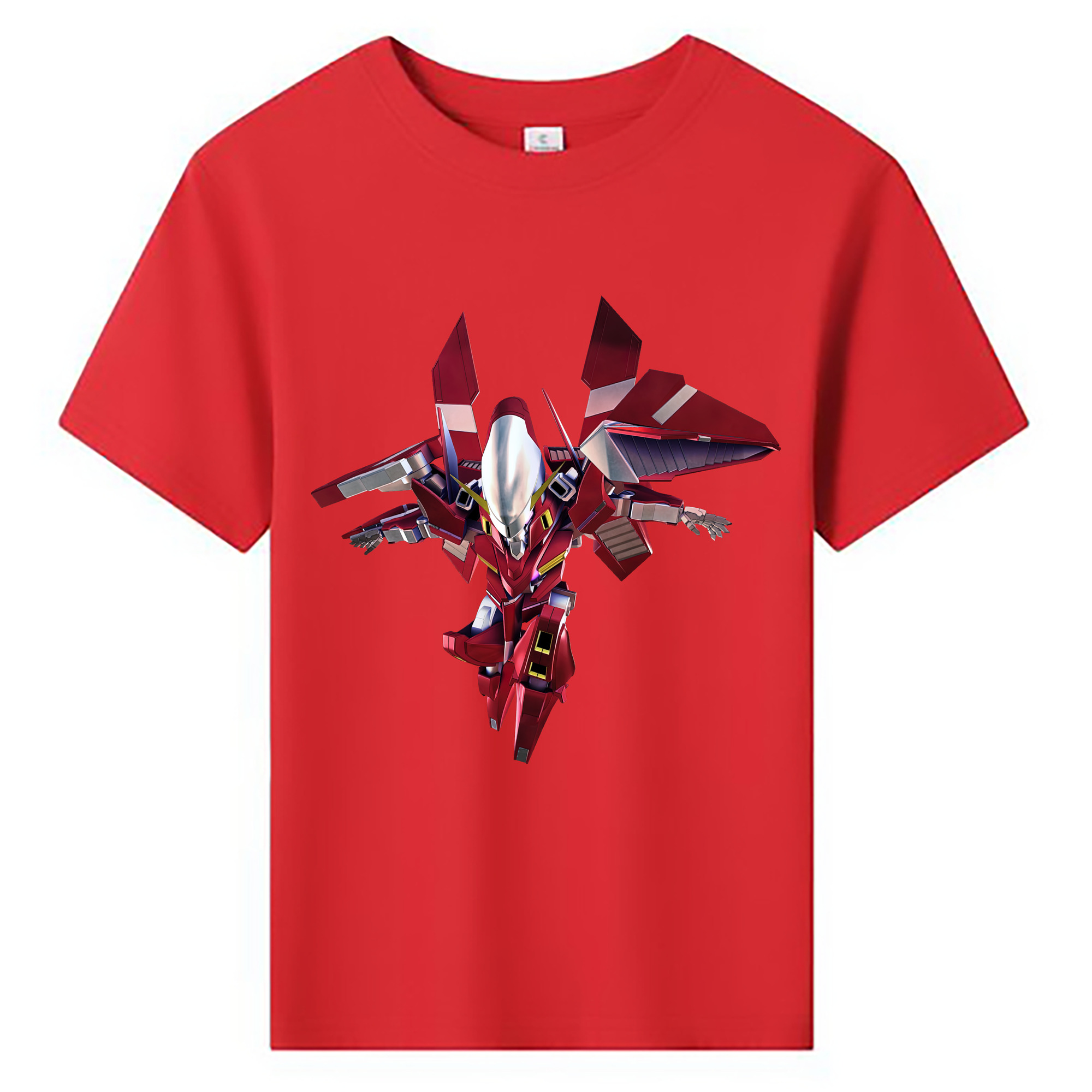 （画像用） 機動戦士ガンダム Mobile Suit Gundam 綿100％キッズTシャツ（フロントプリント）