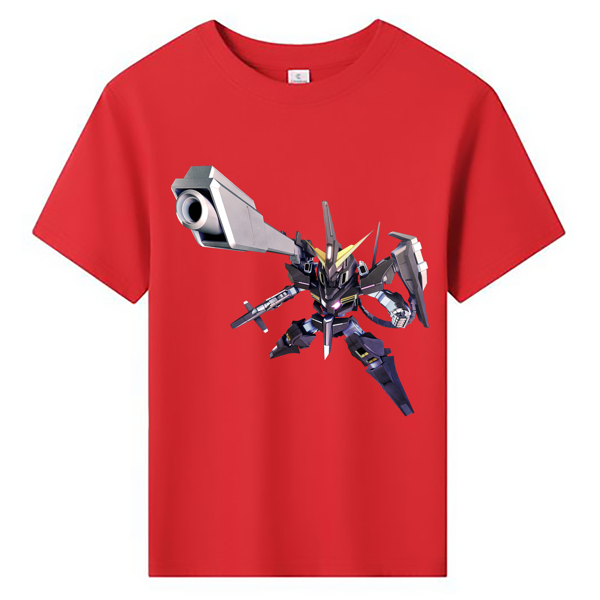 （画像用） 機動戦士ガンダム Mobile Suit Gundam 綿100％キッズTシャツ（フロントプリント）