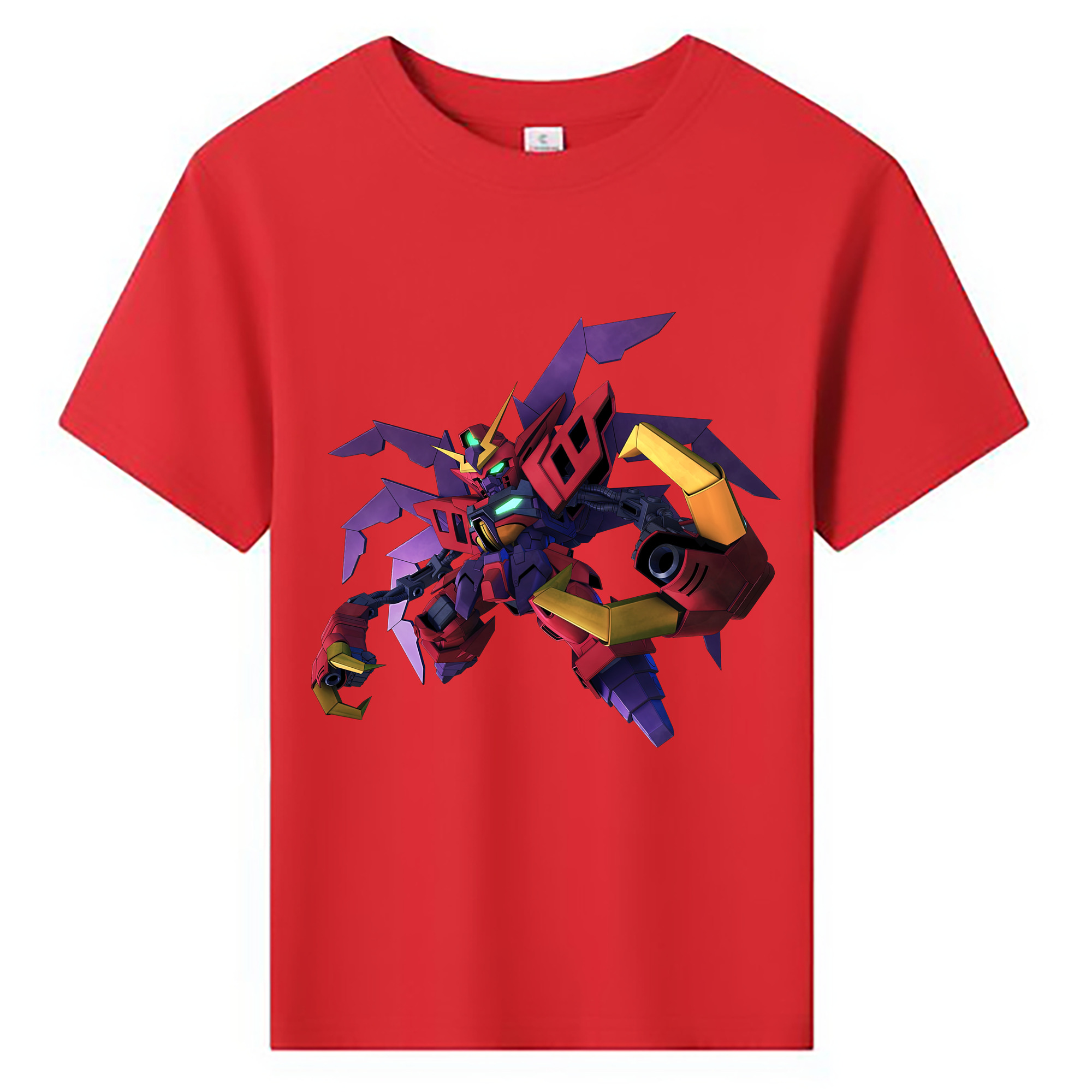 （画像用） 機動戦士ガンダム Mobile Suit Gundam 綿100％キッズTシャツ（フロントプリント）