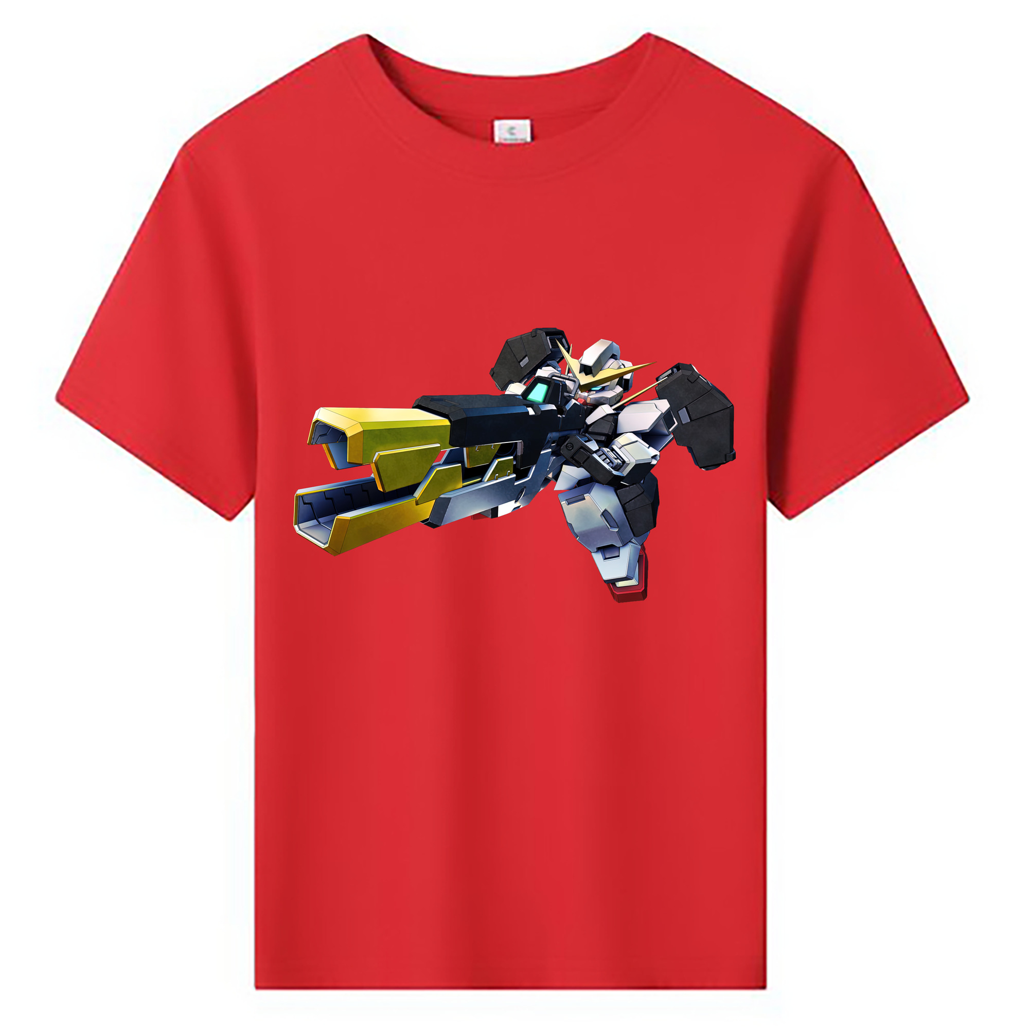 （画像用） 機動戦士ガンダム Mobile Suit Gundam 綿100％キッズTシャツ（フロントプリント）