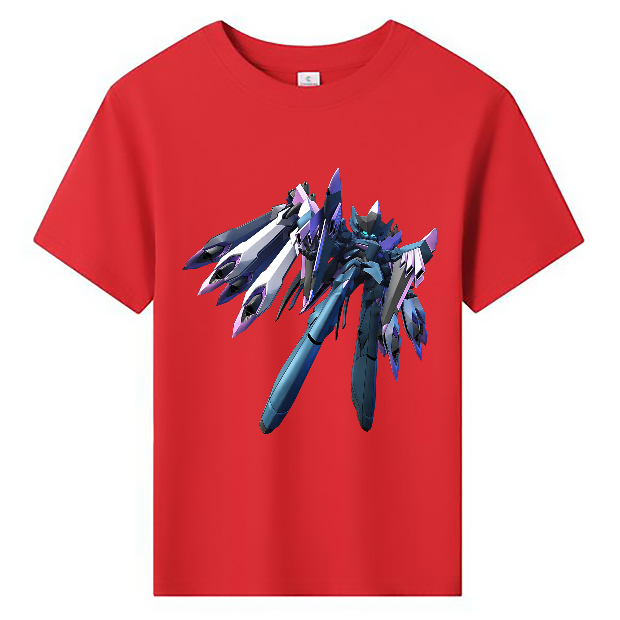 （画像用） 機動戦士ガンダム Mobile Suit Gundam 綿100％キッズTシャツ（フロントプリント）