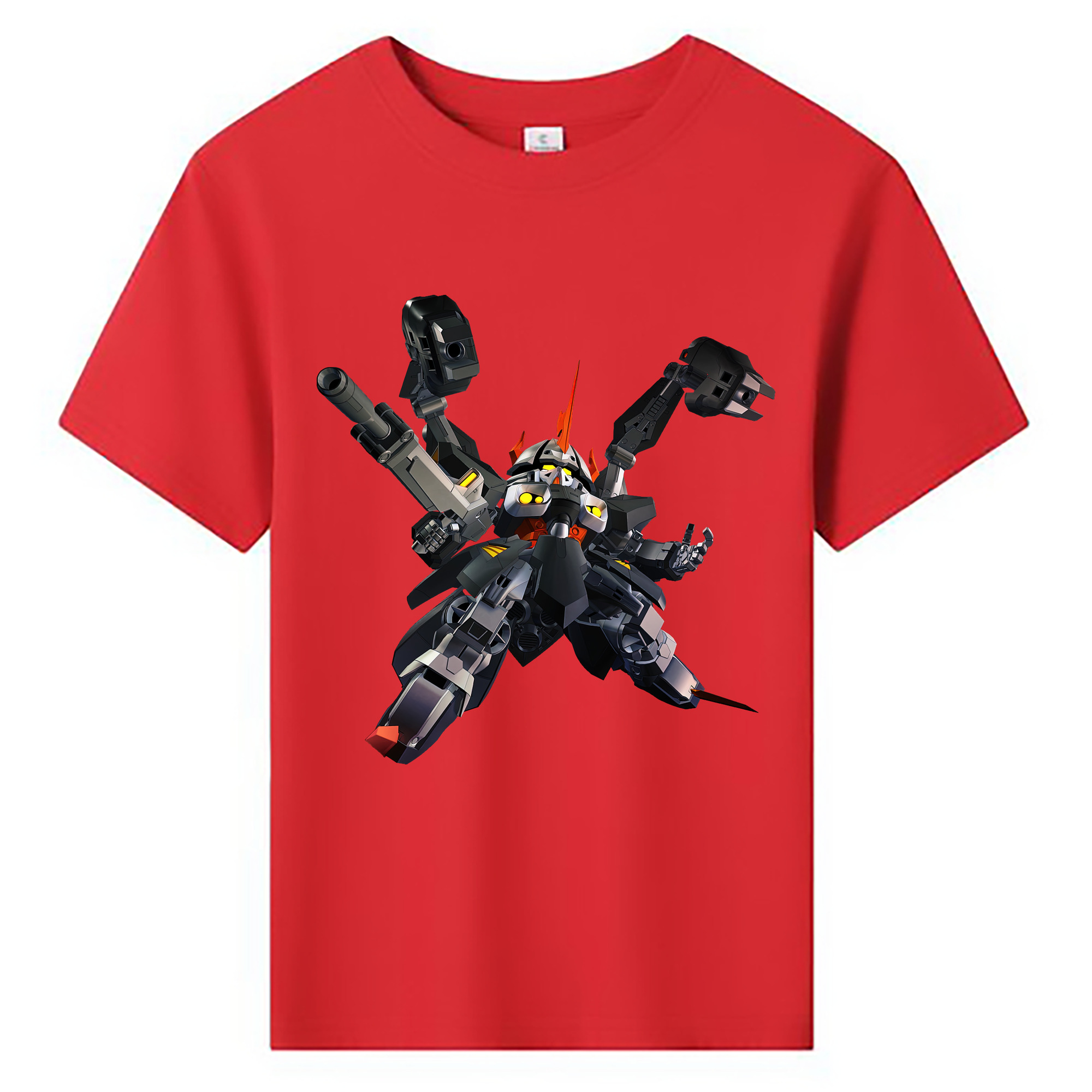 （画像用） 機動戦士ガンダム Mobile Suit Gundam 綿100％キッズTシャツ（フロントプリント）