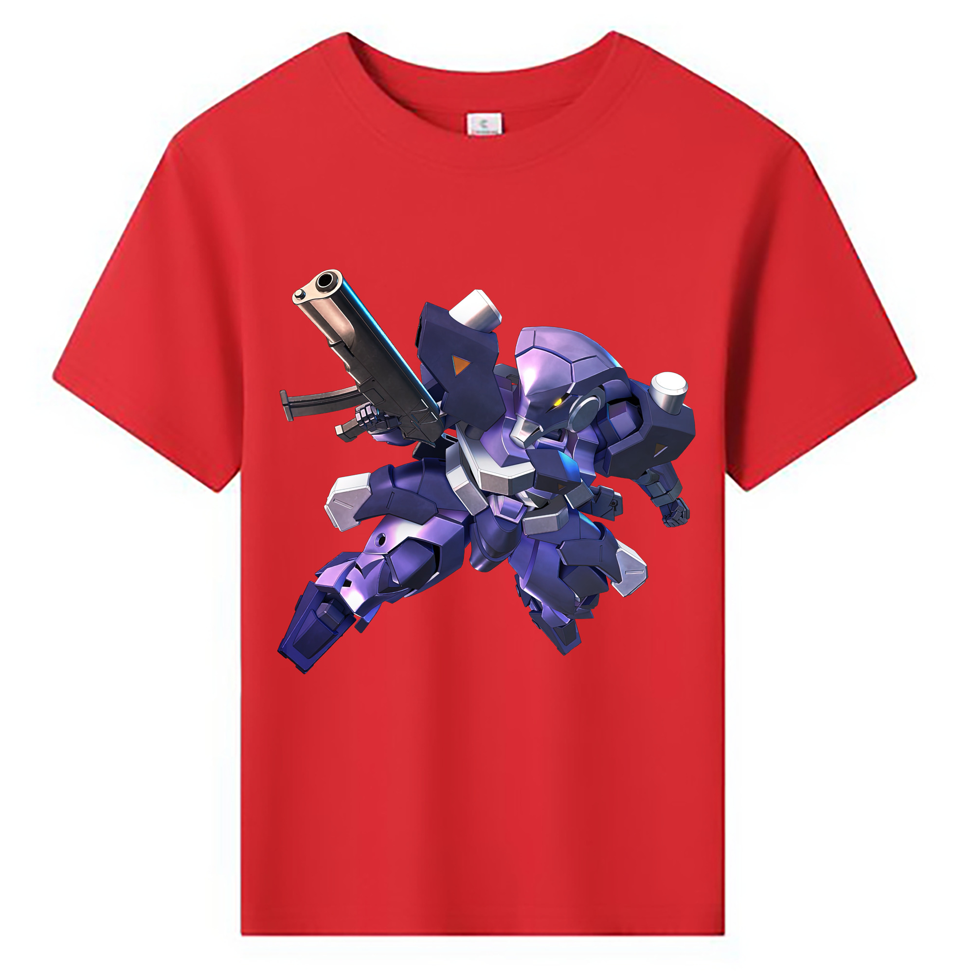 （画像用） 機動戦士ガンダム Mobile Suit Gundam 綿100％キッズTシャツ（フロントプリント）