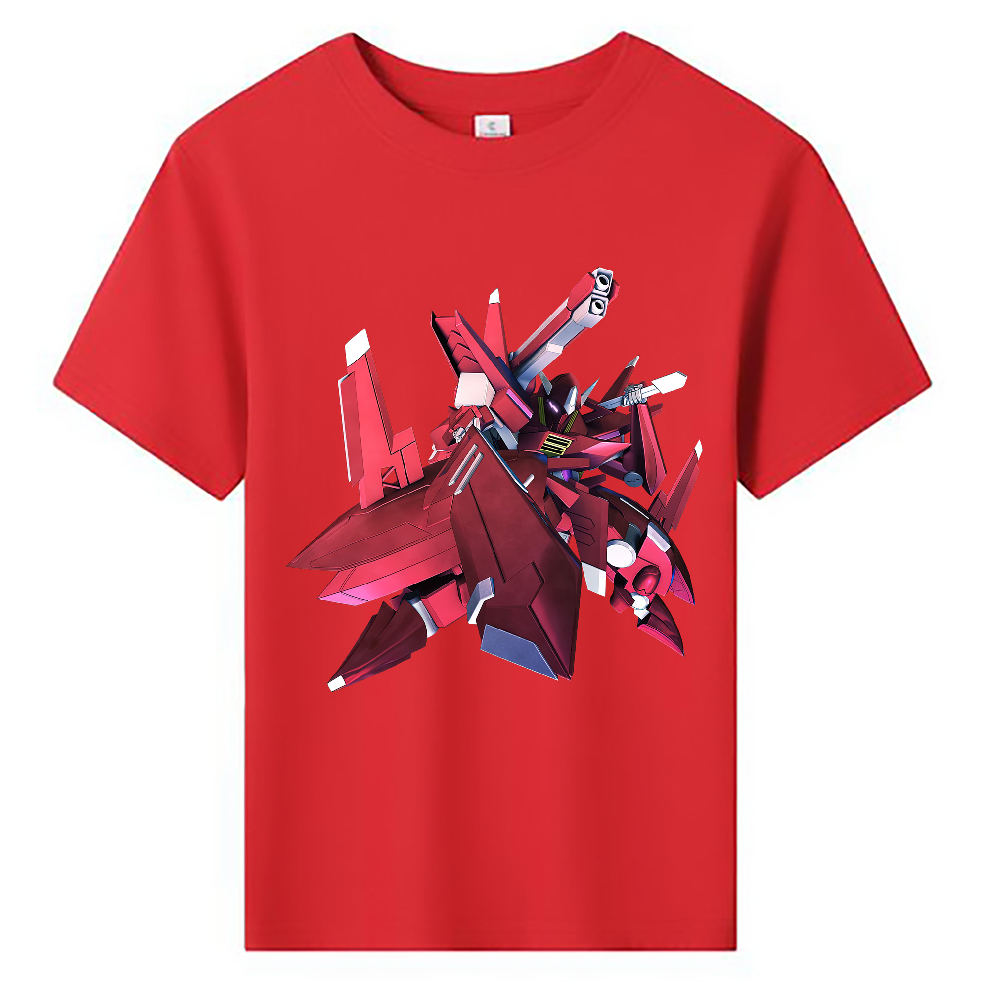 （画像用） 機動戦士ガンダム Mobile Suit Gundam 綿100％キッズTシャツ（フロントプリント）