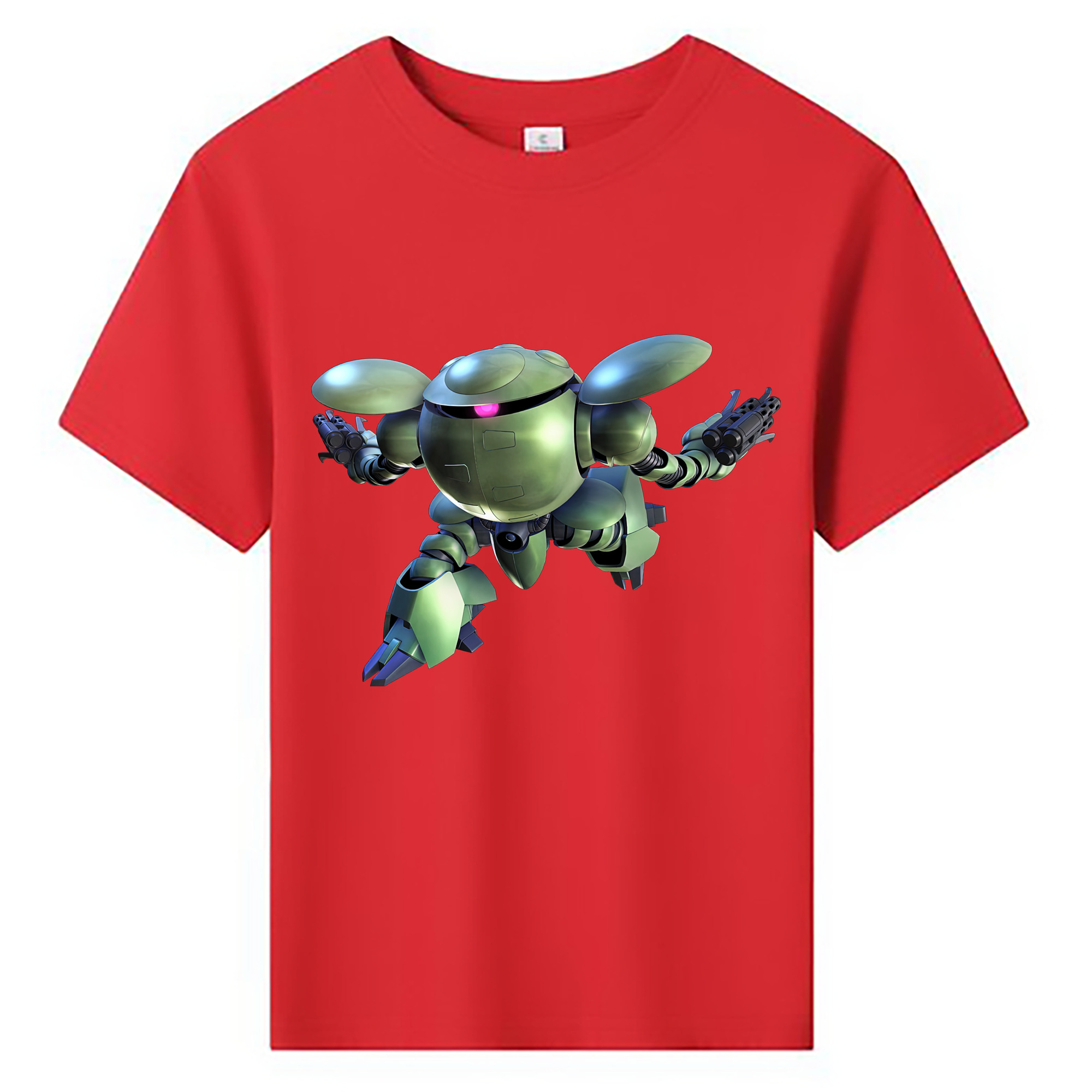 （画像用） 機動戦士ガンダム Mobile Suit Gundam 綿100％キッズTシャツ（フロントプリント）